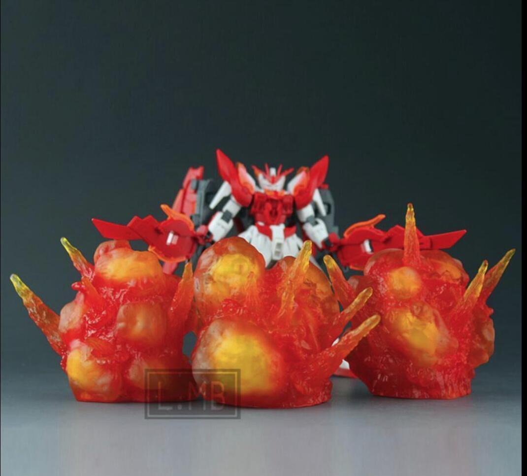 Effect Explosion Red Figuarts Figma D-arts rider Gundam 1/6 figure hot toys