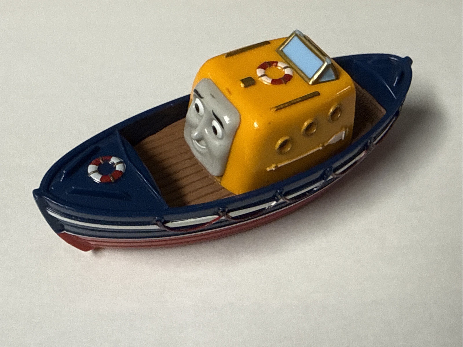 Thomas & Friends CAPTAIN Diecast Take-n-Play Rescue Boat 2012 Gullane T4198