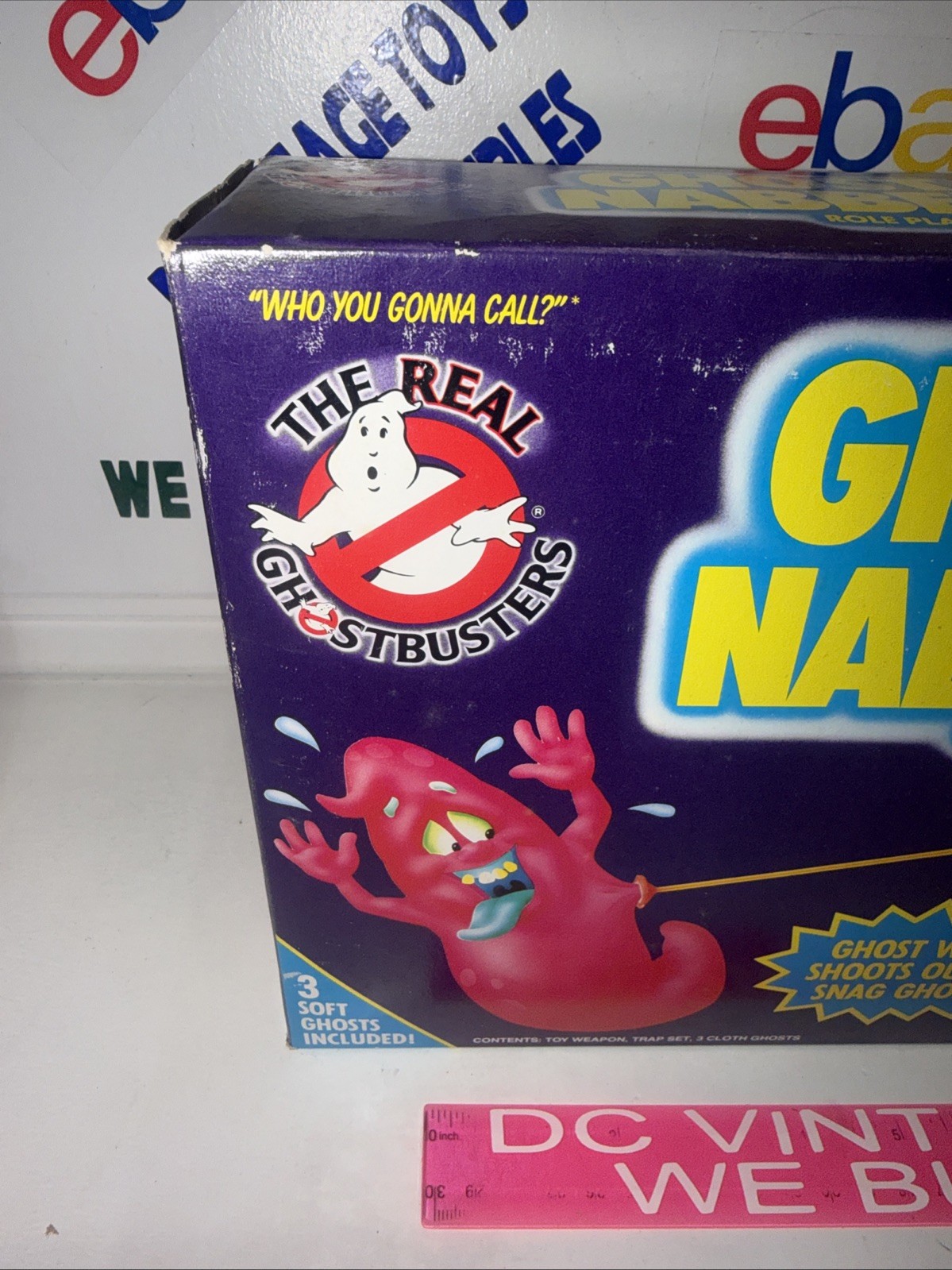 Vintage – The Real Ghostbusters GHOST NABBER – Kenner 1990 FACTORY SEALED 👻