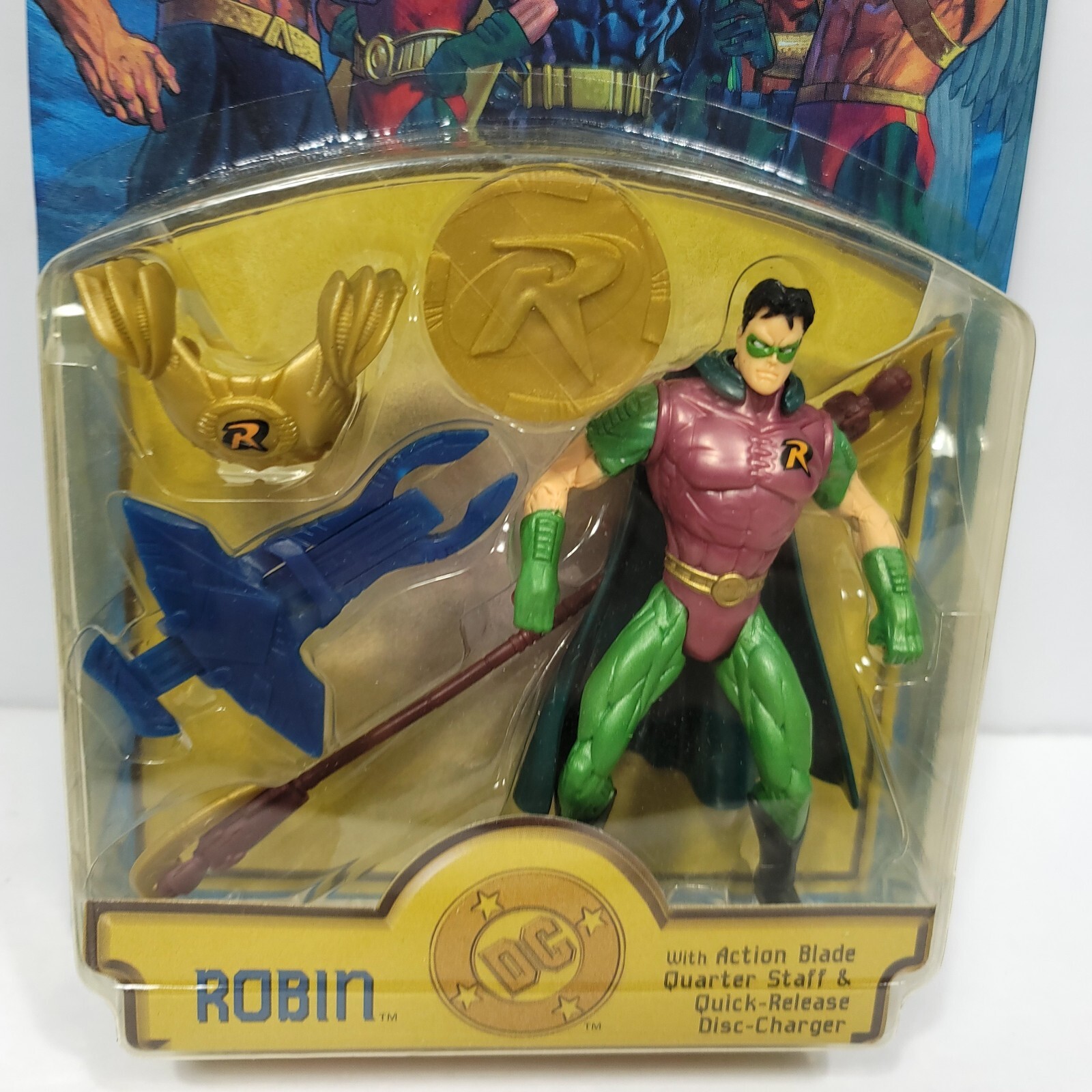 DC Super Heroes Action Figure Robin Kenner Warner Bros Store Exclusive RARE 1998