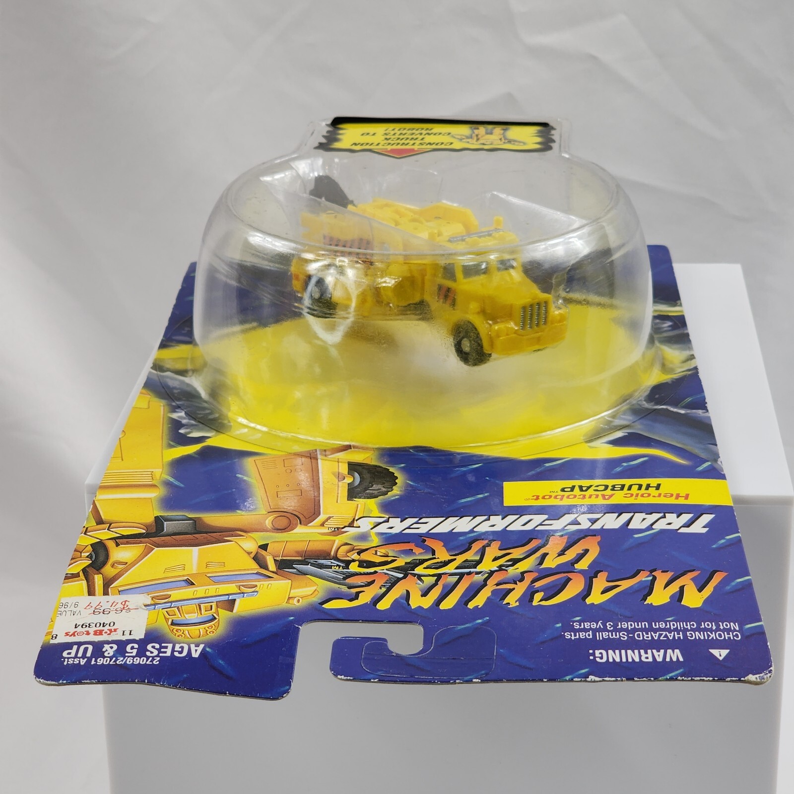 Transformers Machine Wars Hubcap Heroic Autobot NEW Sealed on Card 1996 Hasbro