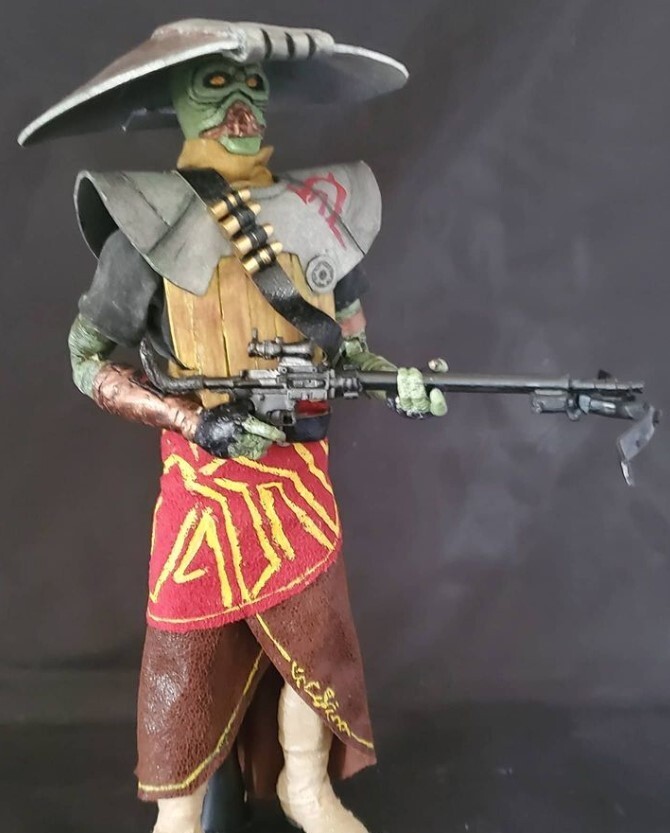 1/6 CLONE WARS CUSTOM ASSASIN EMBO