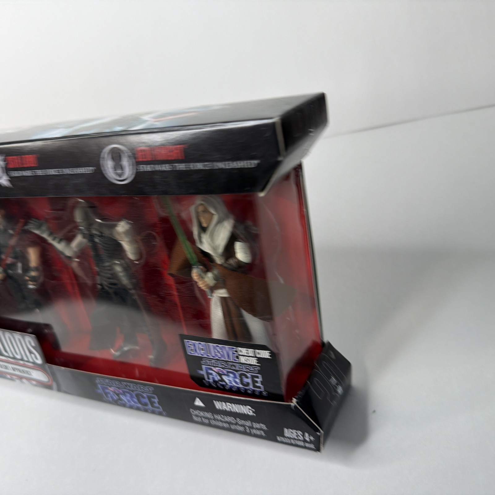 Star Wars Evolutions Vader&rsquo;s Secret Apprentice Action Figure 3Pk 2008 Hasbro
