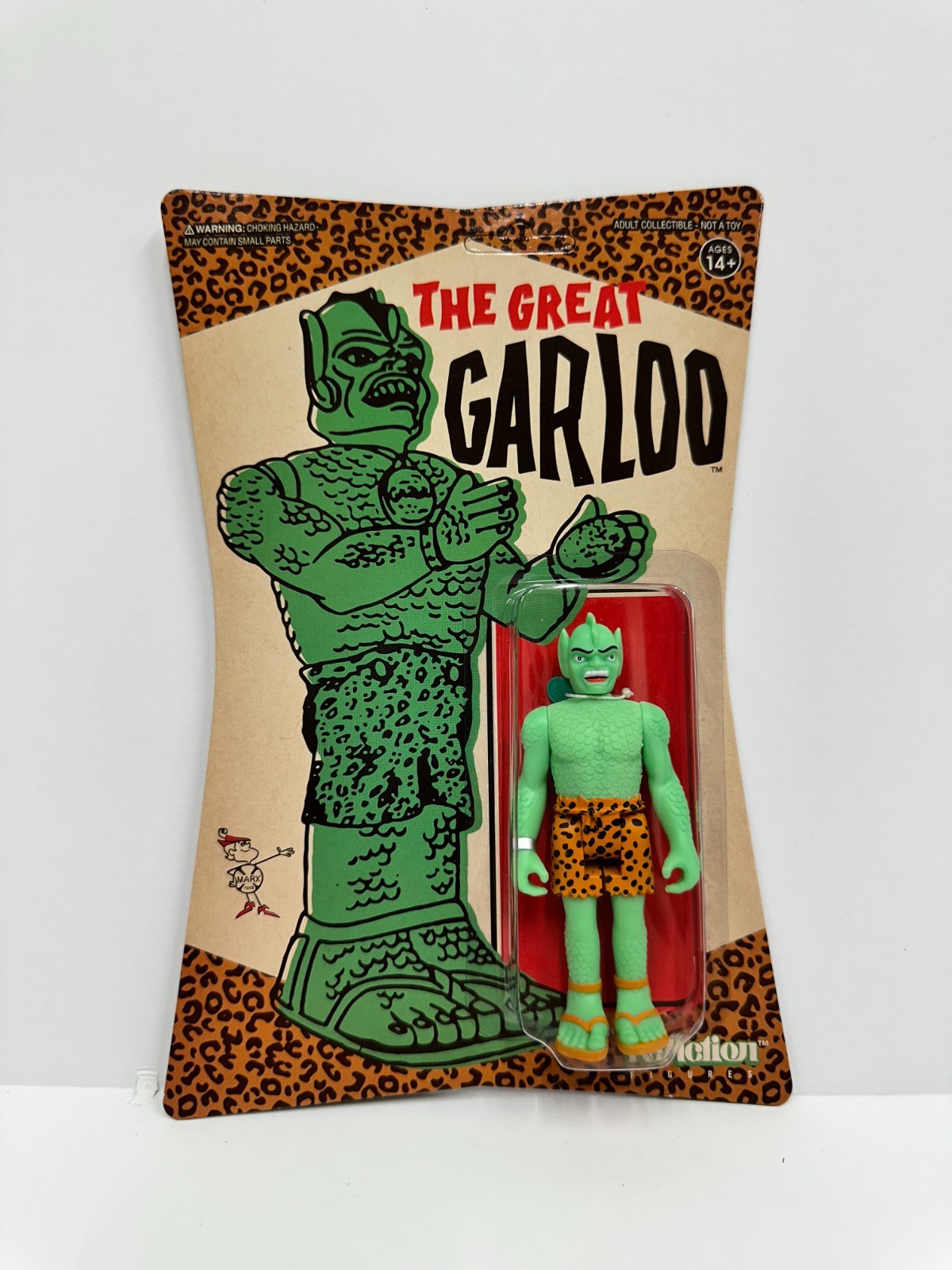 EXCLUSIVE SUPER7 THE GREAT GARLOO ORIGINAL GREEN FIGURE MOC REACTION NEW