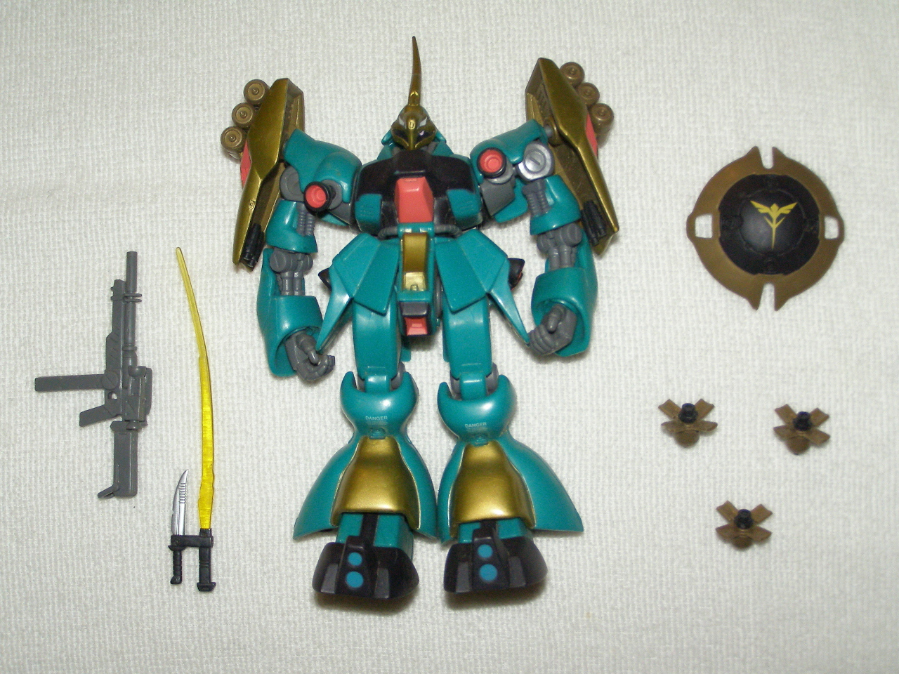 Char&rsquo;s Counter Attack MSN-03 Jagd Doga (Green) complete action figure