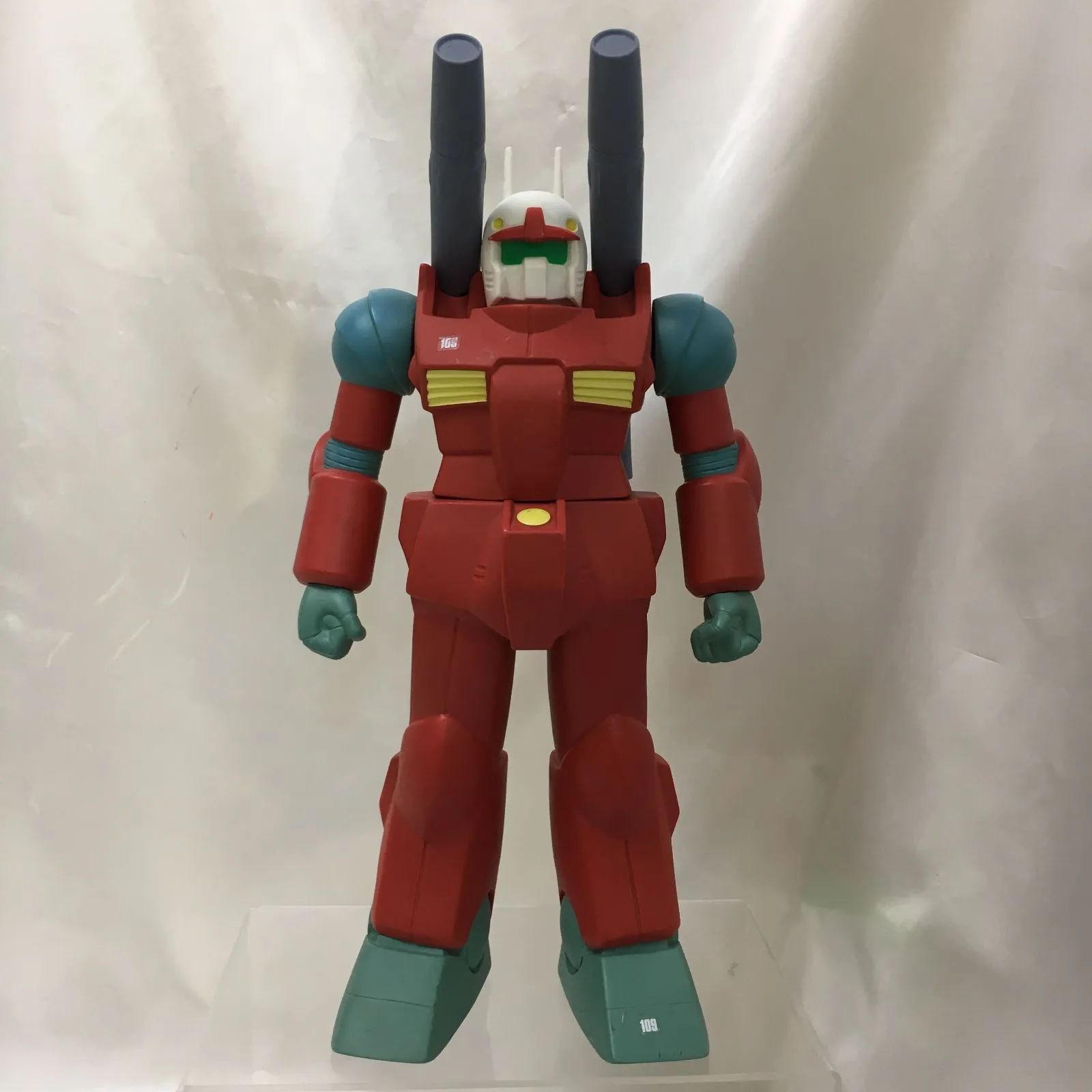 Gun Cannon Big Size Soft Vinyl Sofubi Figure Gundam Bandai Japan Used Anime