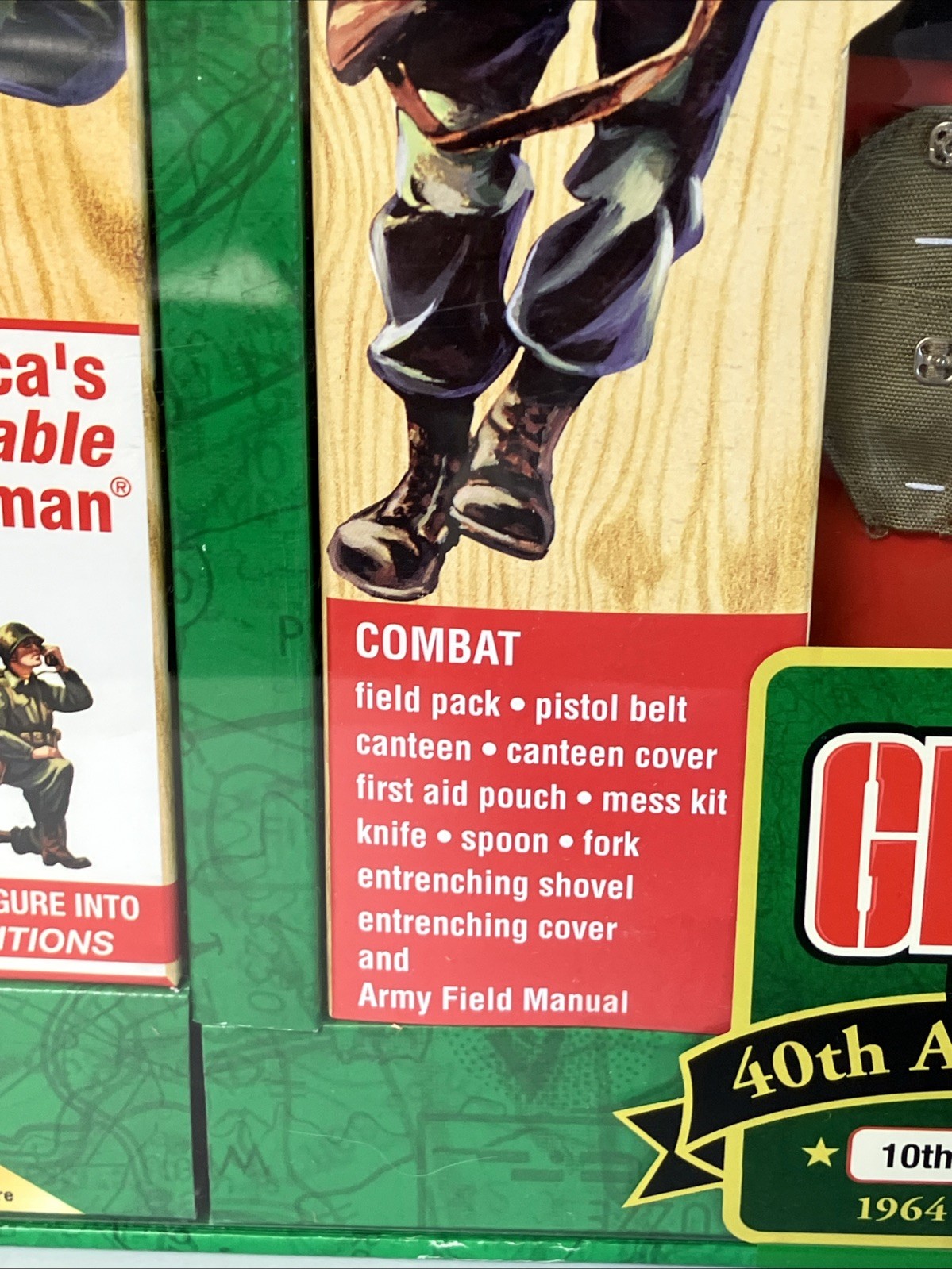G. I. Joe 40th Anniversary Action Soldier Combat 10th In Series NIB