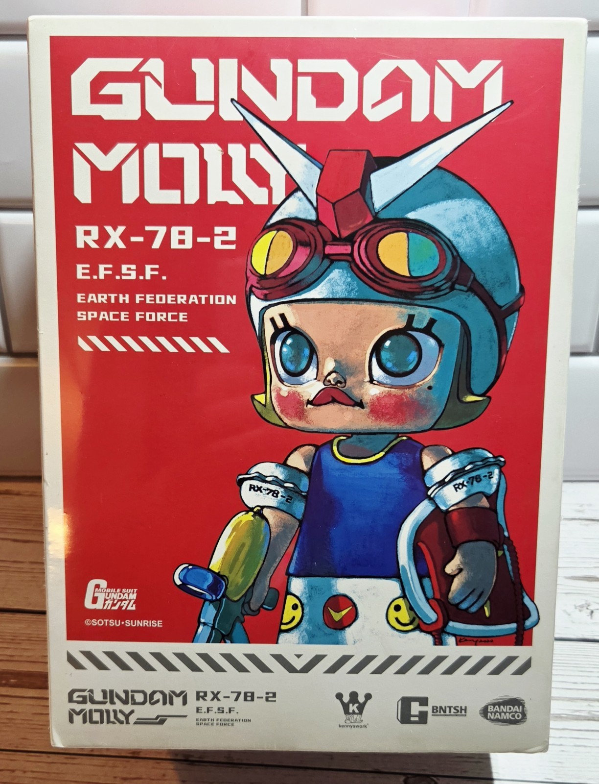 NEW!! – GUNDAM MOLLY RX-78-2 EARTH FEDERATION SPACE FORCE FIGURE