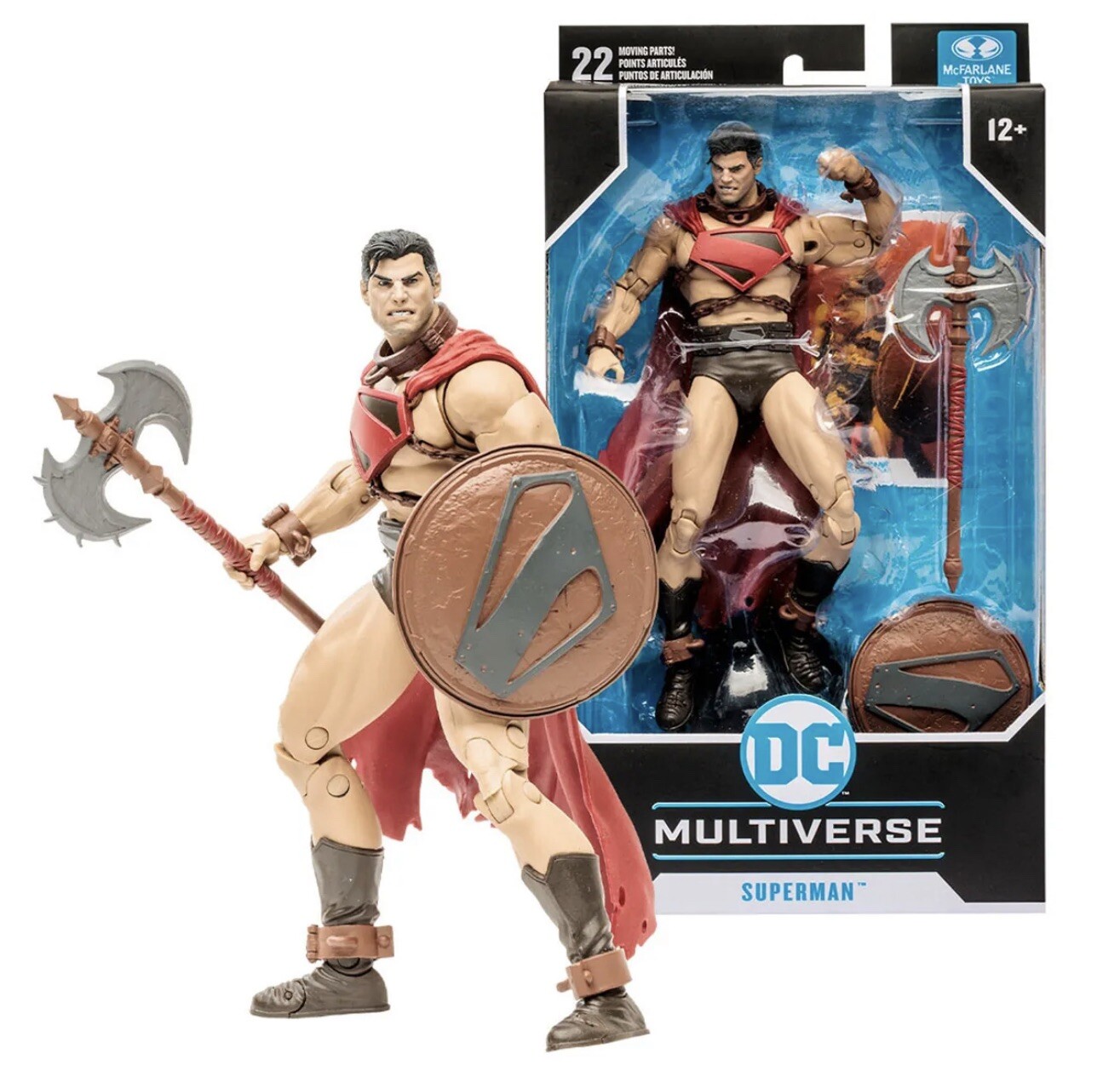 MCFARLANE DC MULTIVERSE FUTURE STATE SUPERMAN 7&Prime; ACTION FIGURE
