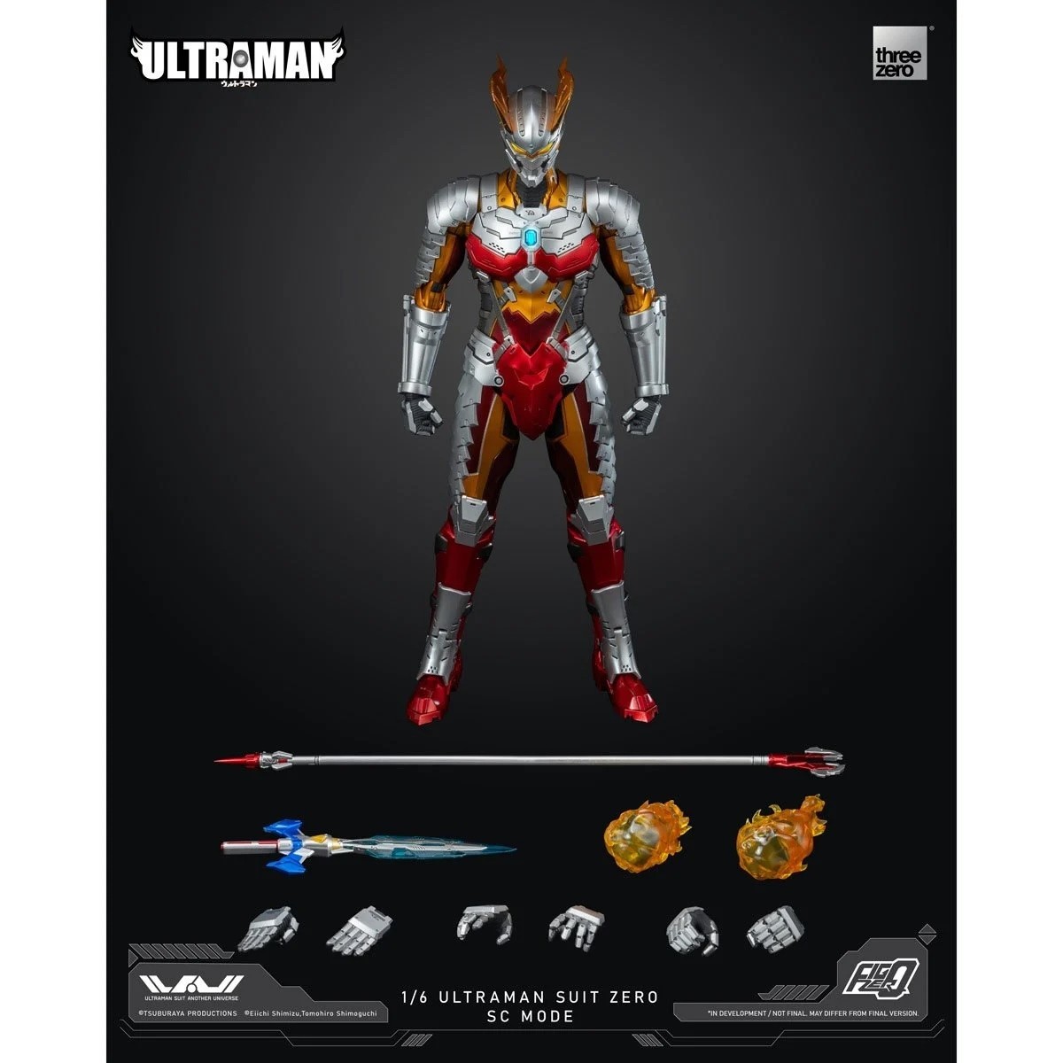 Ultraman Suit Zero SC Mode FigZero 1:6 Scale Action Figure