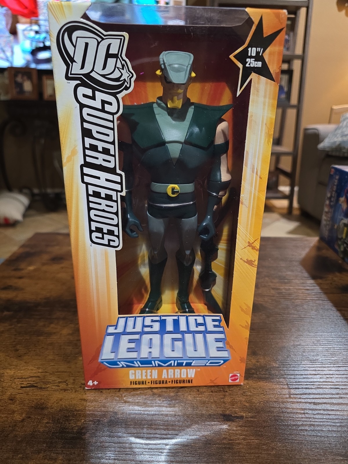 Green Arrow 10&Prime; Figure 2005 Mattel Justice League Unlimited JLU DC Heroes