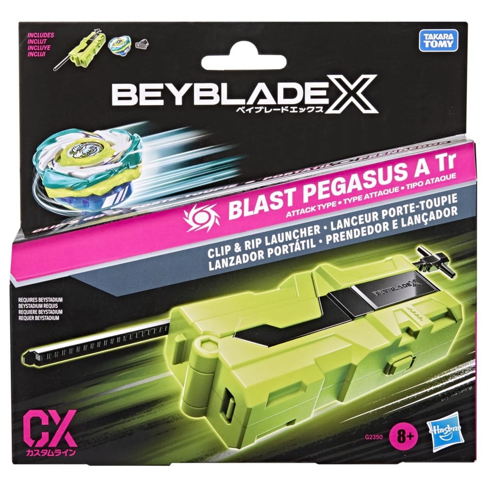 Beyblade X Blast Pegasus A Tr Attack Type Takara Tomy Beyblade Launcher Toy