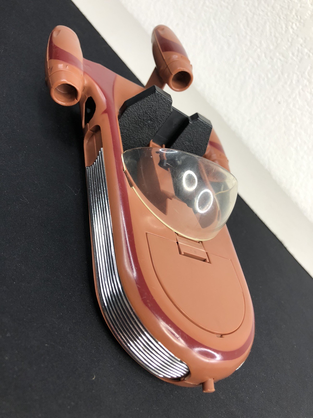 Land Speeder Star Wars 1978 General Mills Fun Vehicle Brown Chrome Clean Works