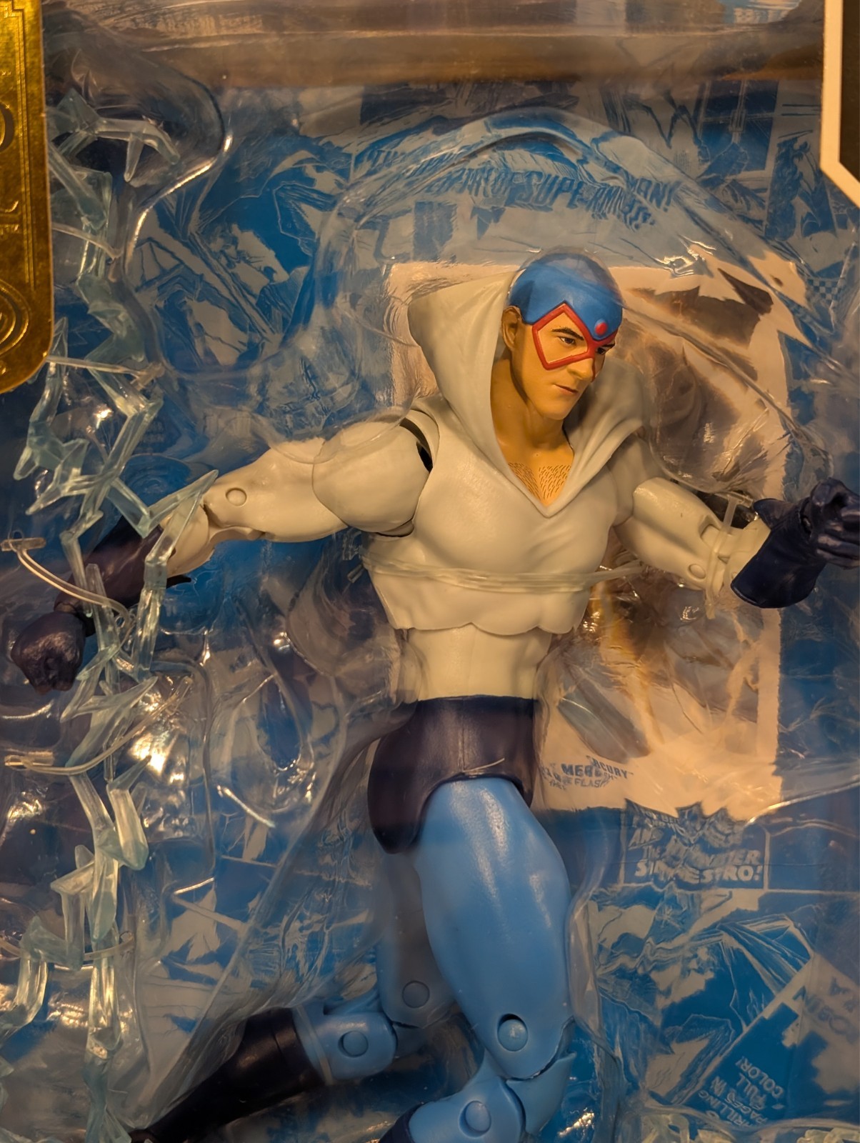 Max Mercury DC Multiverse Gold Label McFarlane Toy The Flash 7in Action Figure