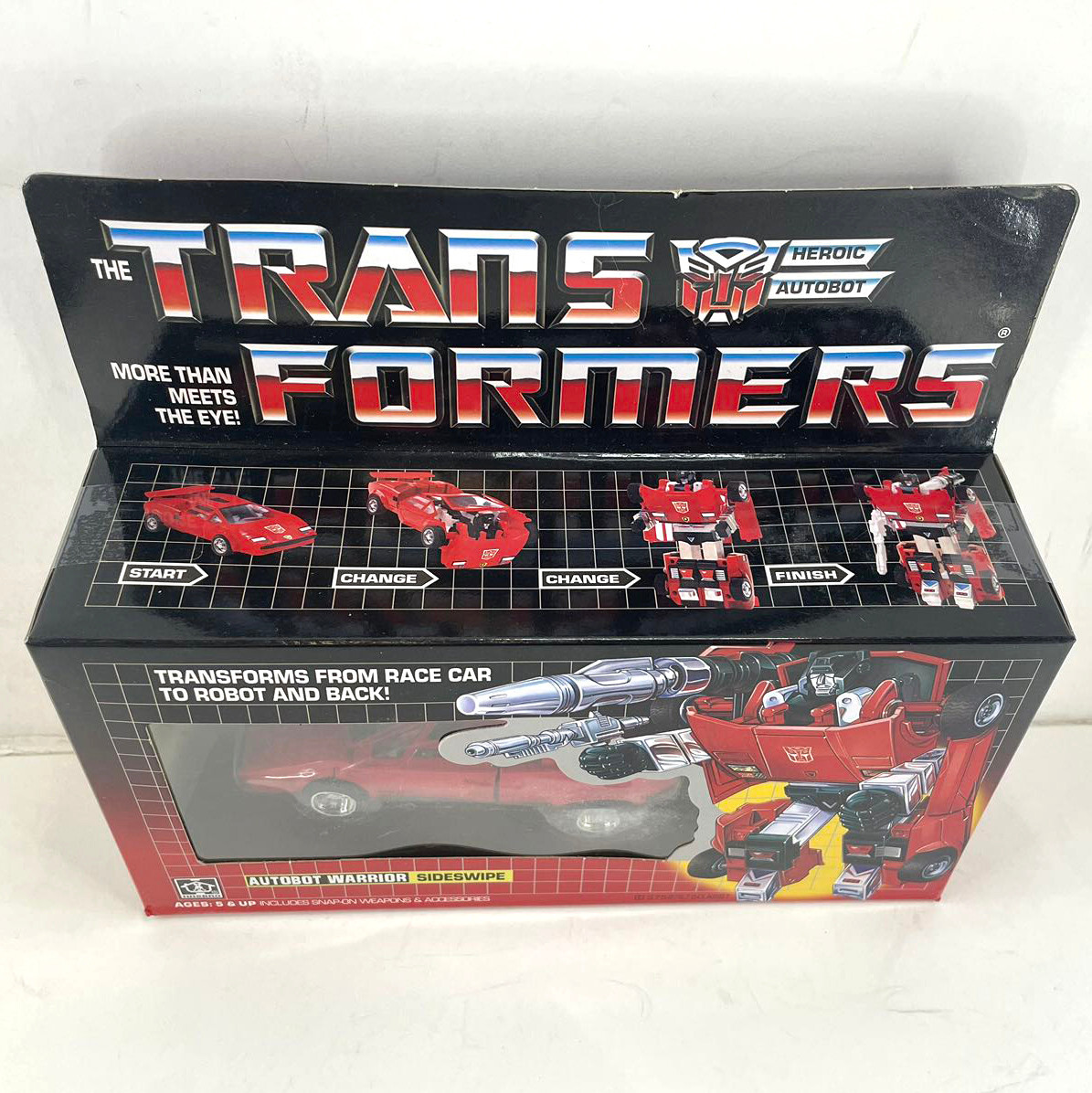 Transformers G1 Sideswipe Autobot Warrior Action Figure Transforming Toy New Box