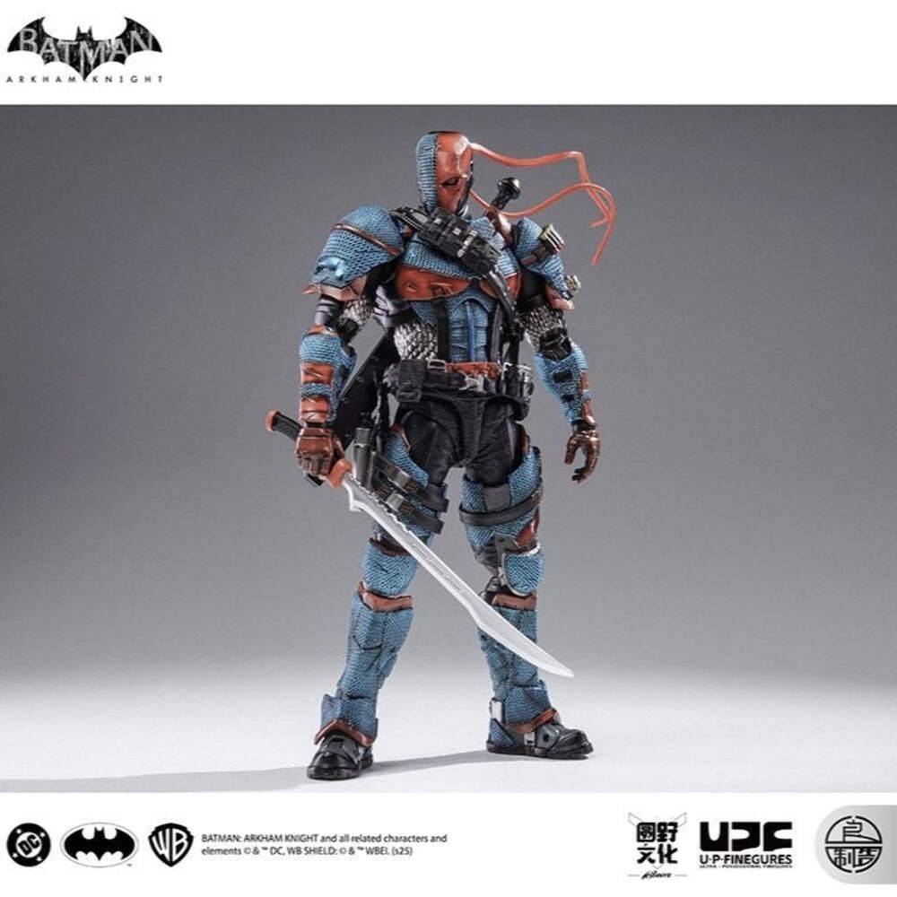 US SHIP – Deathstroke 1/12 Scale Figure Arkham Knight DC Collectible LPZZ NEW