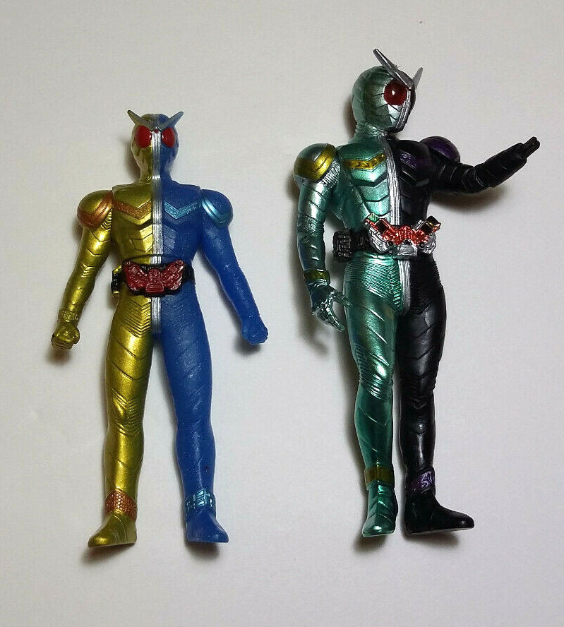 Kamen Rider Double W Lot Set 2009 Bandai Cyclone Joker Luna Trigger Toys US SELL