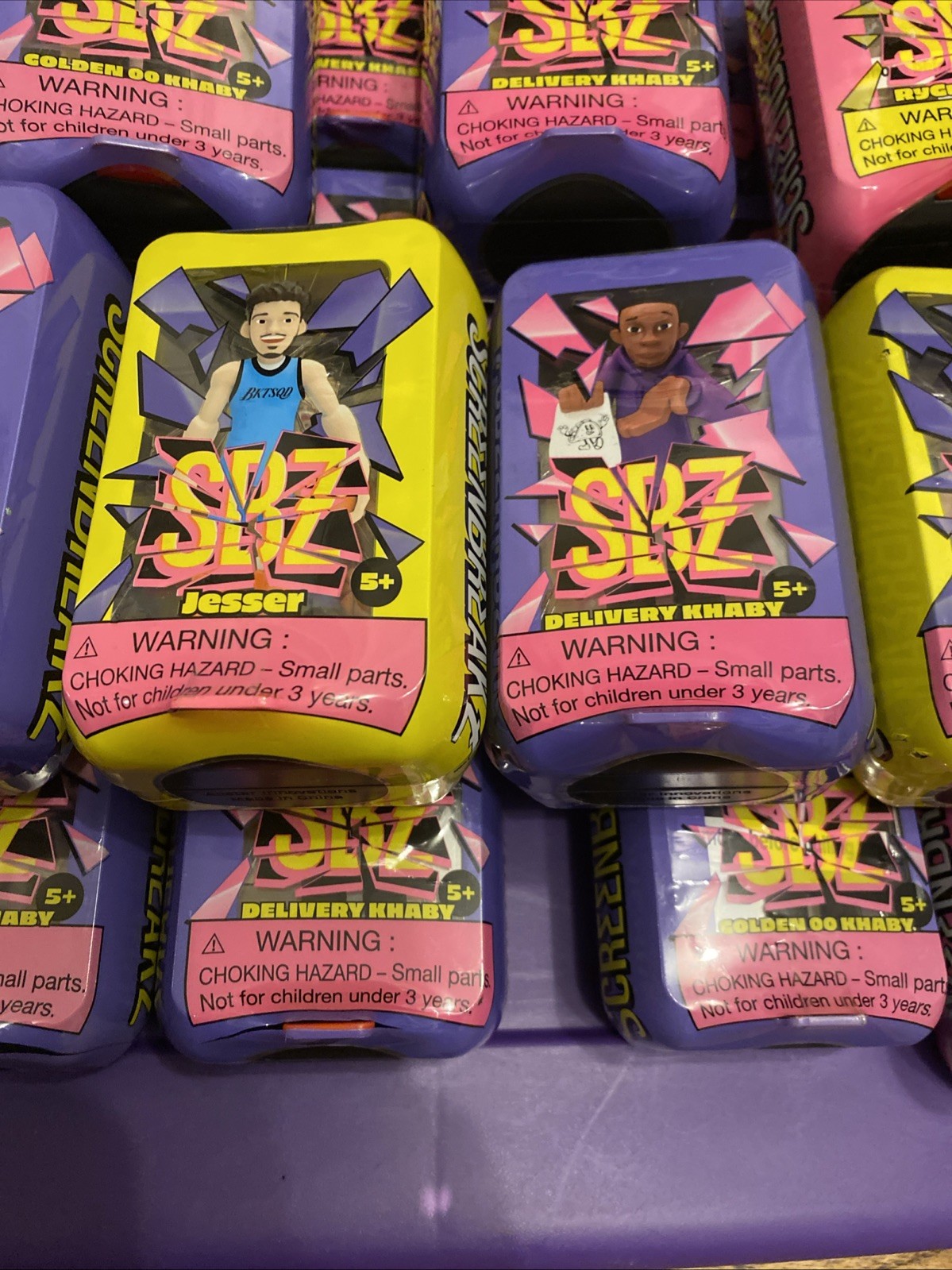 NIP 24 Different Sealed SBZ Screen Breakz Jesser Delivery Khaby Ry Guy Rocky