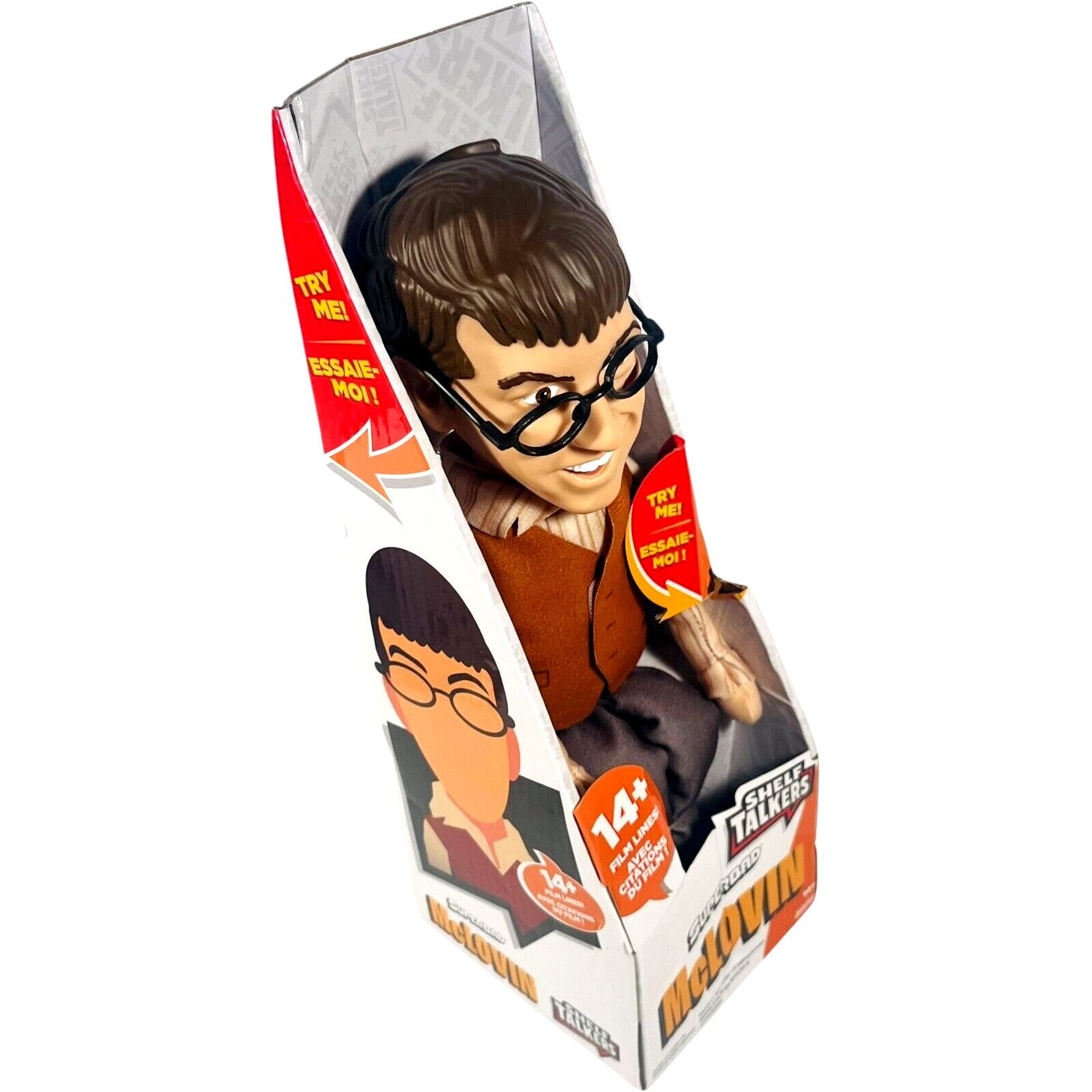 McLovin 12&Prime; Talking Plush Superbad Movie, Pull String Toy Collectible – NEW