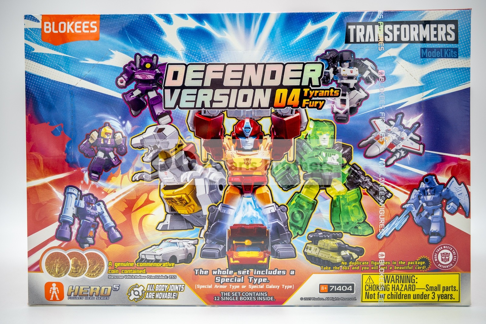 Blokees Transformers Defender Version 04 Tyrants Fury Sealed Case – In Stock!