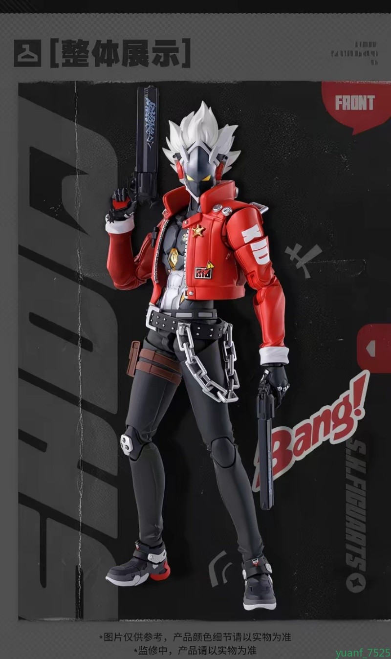 Bandai SHF Zenless Zone Zero Billy Kid S.H.Figuarts Action Figure Halloween Gift