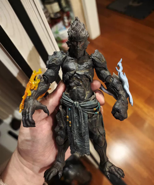 New Inart 1/12 Black Myth Wukong Stone Monkey Action Figure In Stock