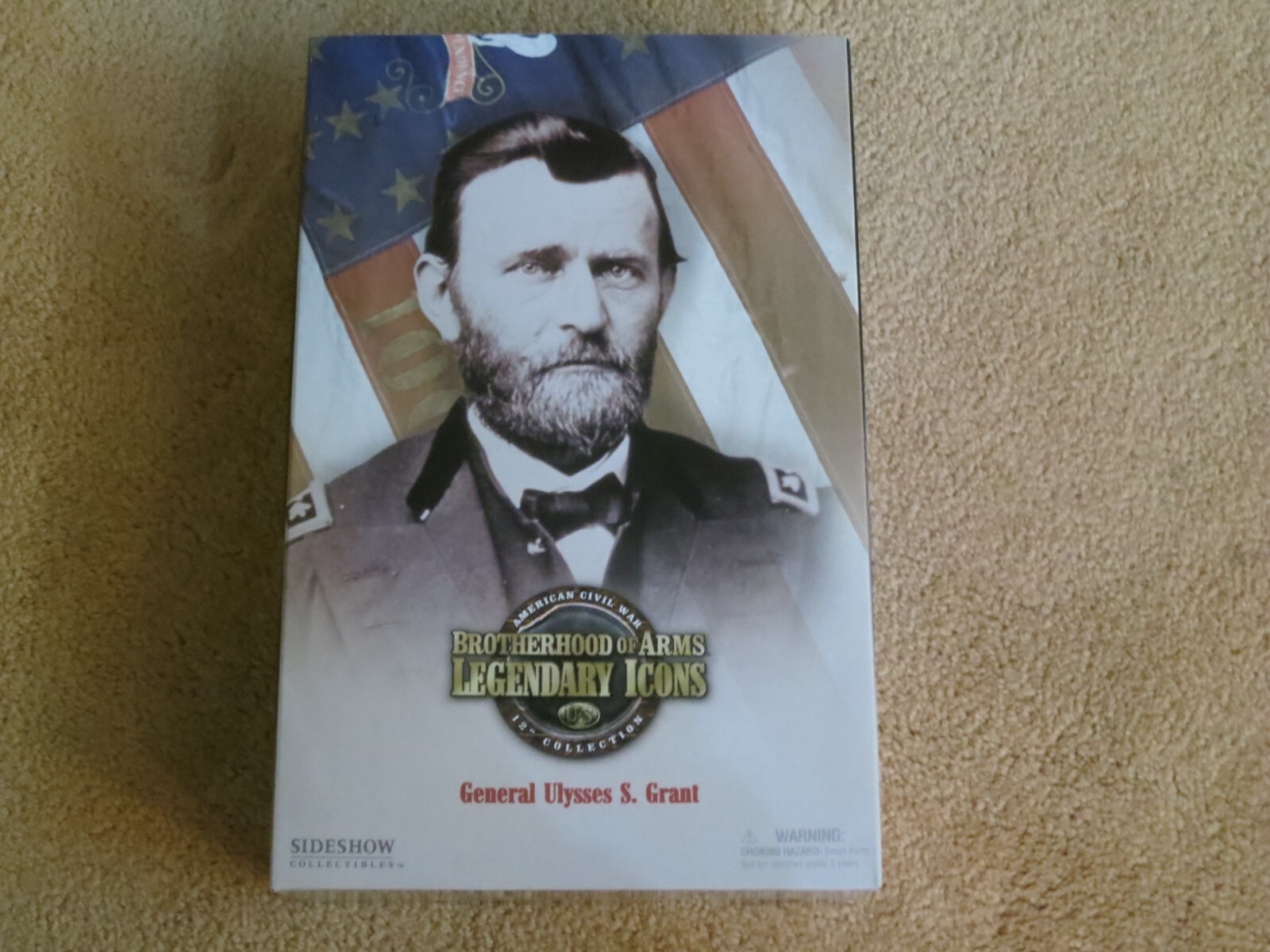 SIDESHOW Brotherhood of Arms ACW General Ulysses S. Grant 1/6th Figure NEW