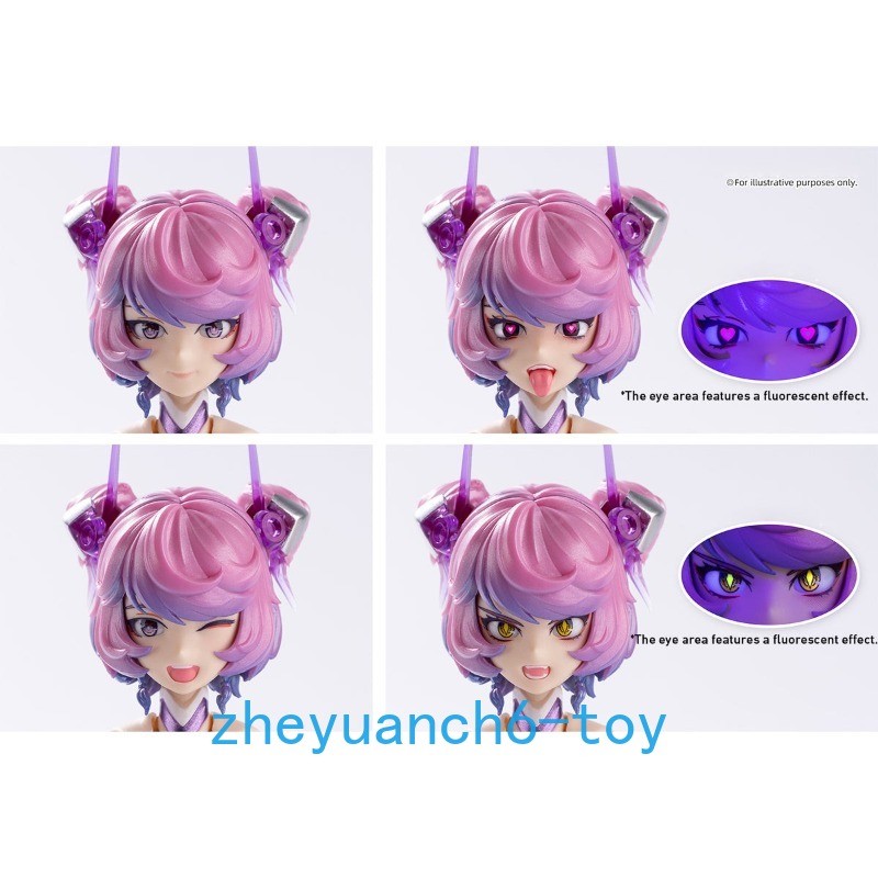 Earnestcore Craft Rosa Project Starflower: Black Iris 1/10 Action Figure 20cm