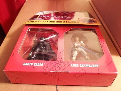 2007 STAR WARS Darth Vader & Luke Skywalker 30th Anniversary Father&rsquo;s Day 2-Pack