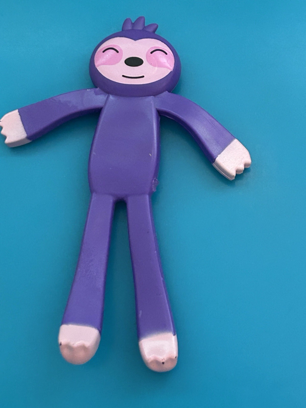 2020 Mini Bendable Purple Pink Toys Happy Face
