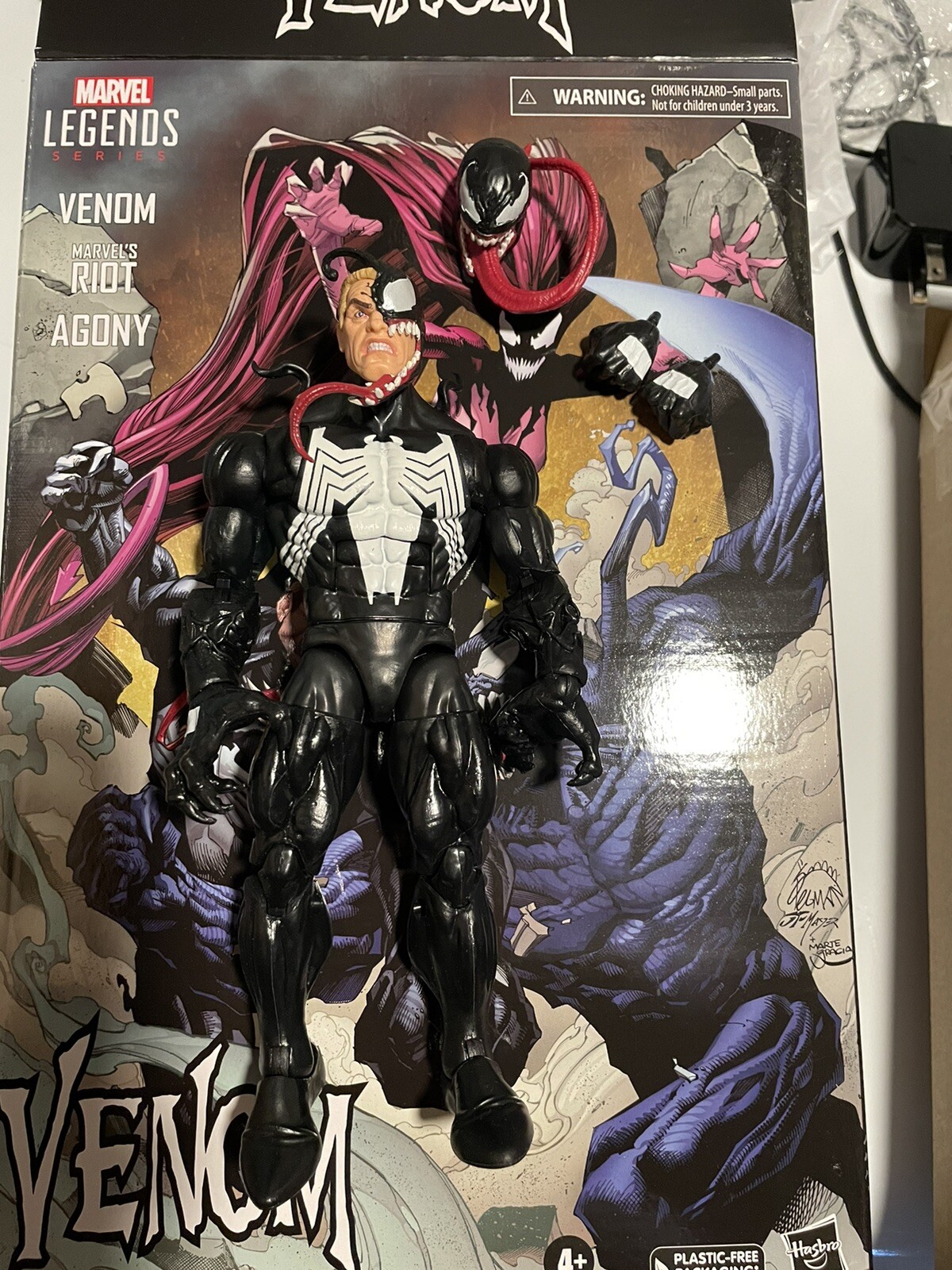 Marvel Legends 6&Prime; Venom (Symbiote) Amazon Exclusive 3 Pack IN HAND Eddie Brock