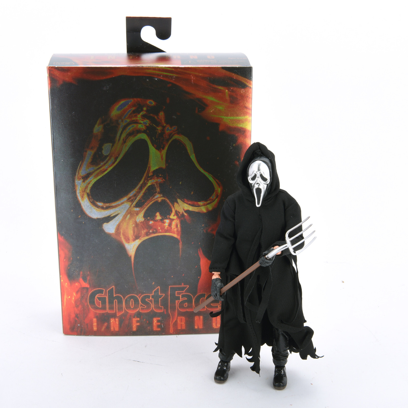 Ghost Face Ultimate Inferno Scream w/Weapons 7&Prime; Horror Moive Action Figure Toys
