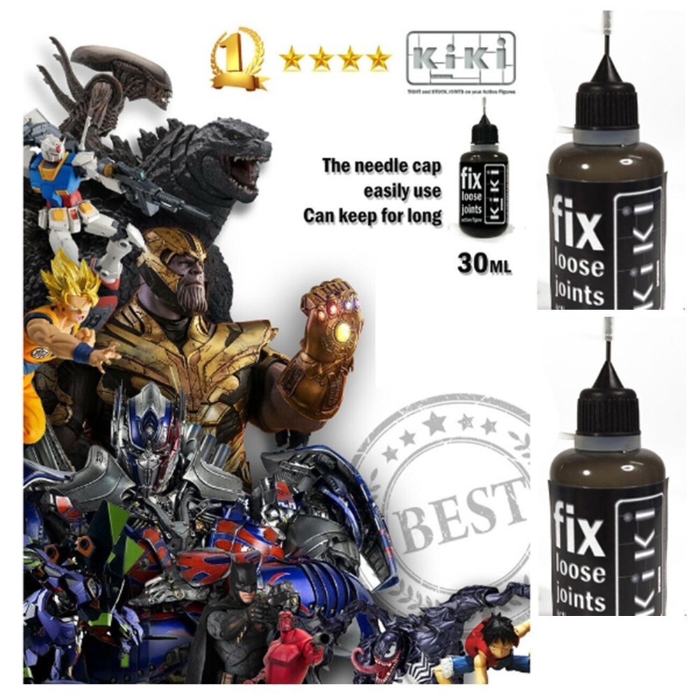 2Pcs KIKI Fix Loose Joints Action Figures 30 ml Tranformers Tight& Stuck