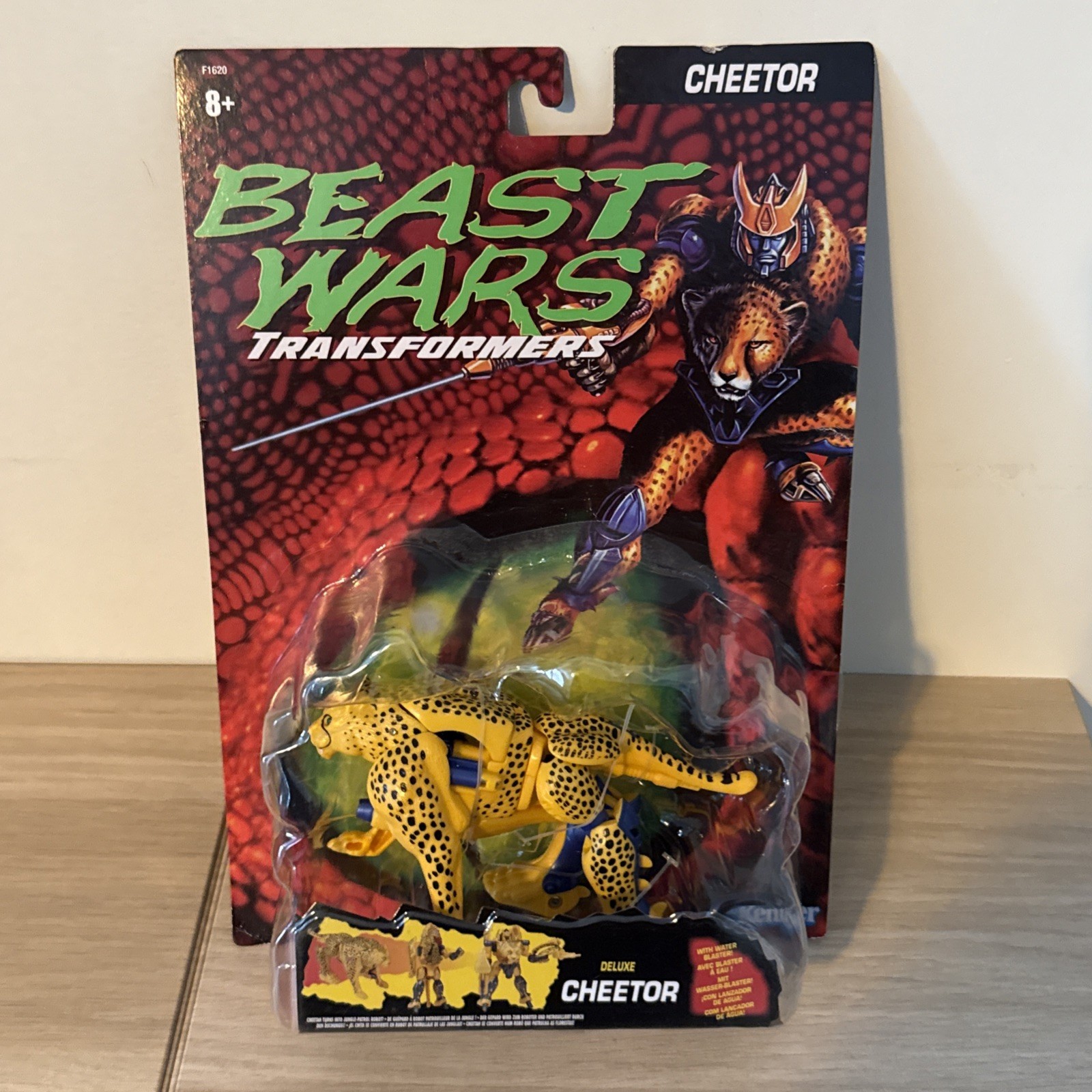 Transformers Beast Wars Cheetor Action Figure Kenner New Sealed