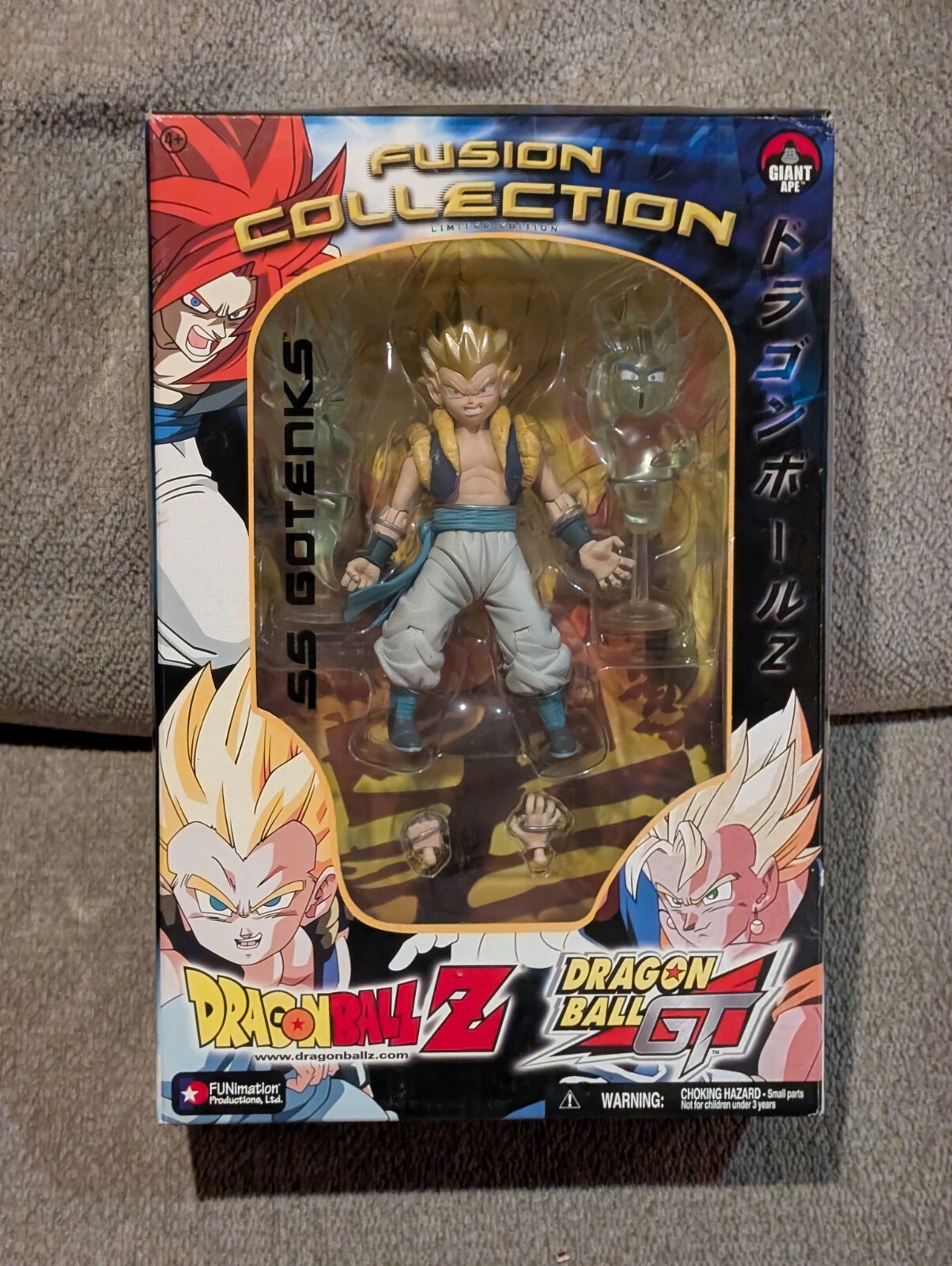 2003 6&Prime; Dragonball Z Dragon Ball GT Limted Edtition SS GOTENKS Fusion Sealed
