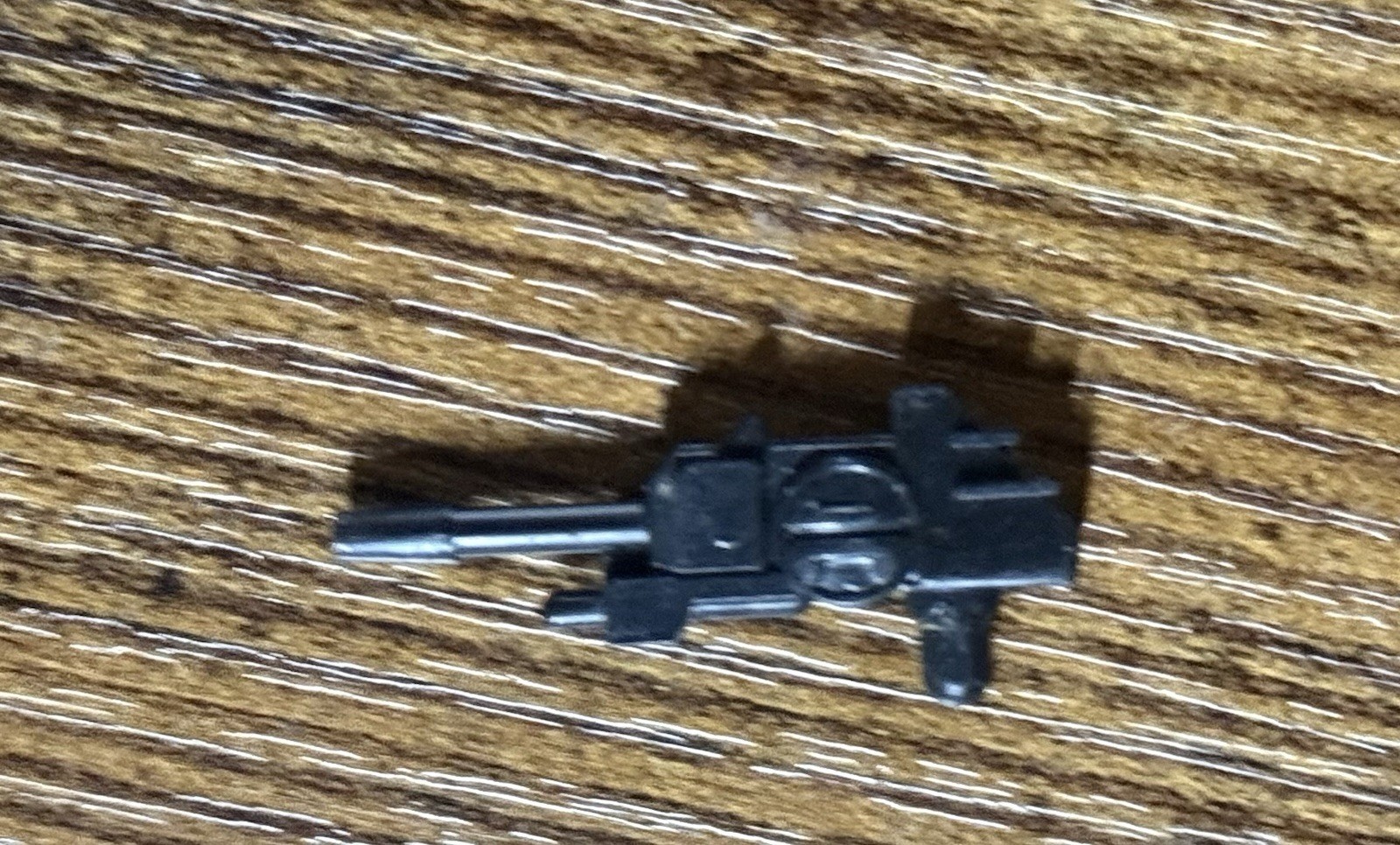 Vtg Transformers G1 Scrapper GUN Constructicon 1985 black weapon accessory Part