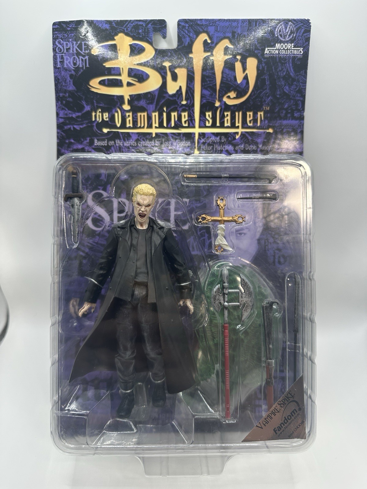 MOORE ACTION COLLECTIBLES BUFFY THE VAMPIRE SLAYER SPIKE ACTION FIGURE