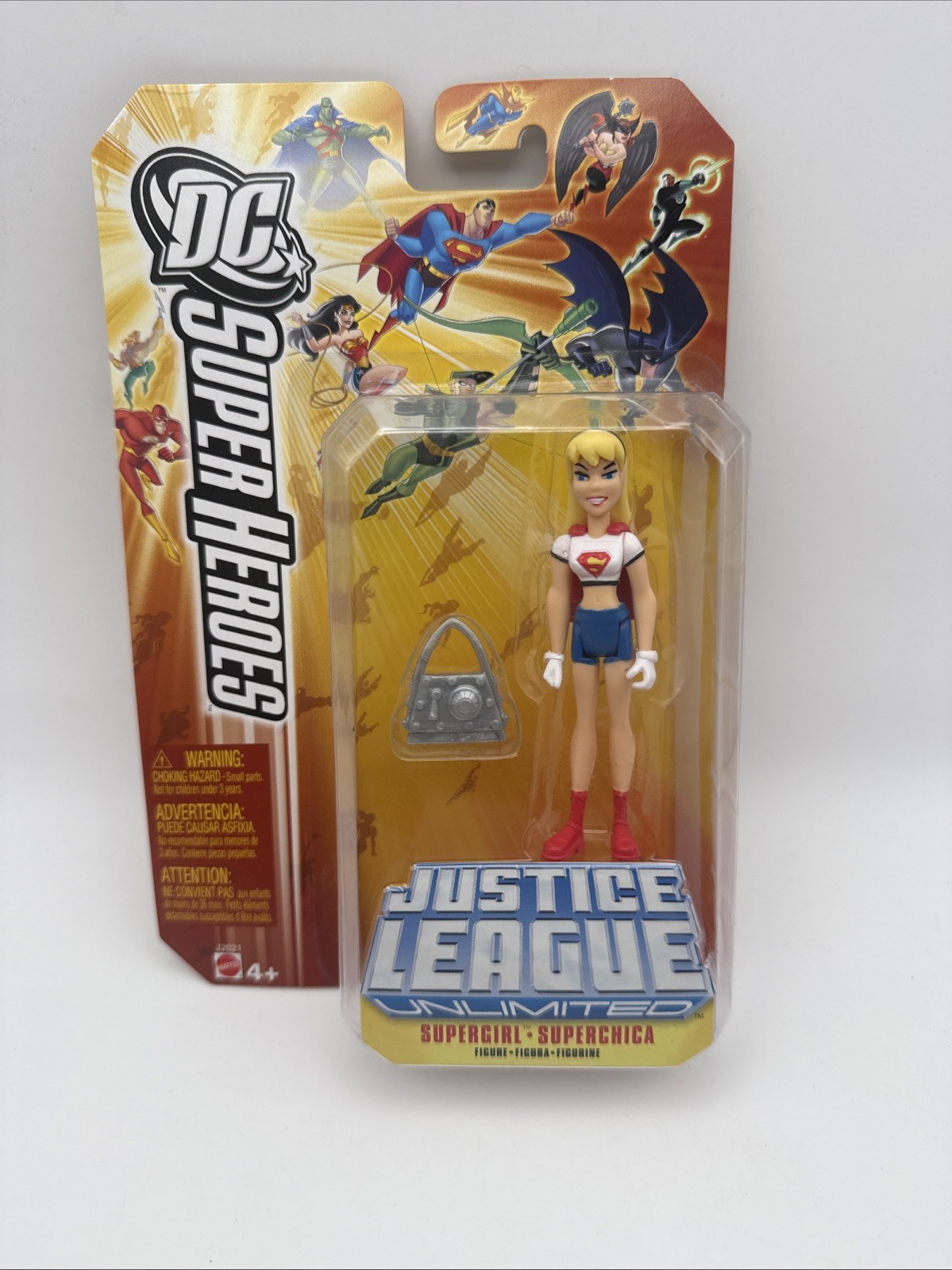 DC Universe Superheroes Justice League Unlimited Supergirl 4.75in Mattel CW A7