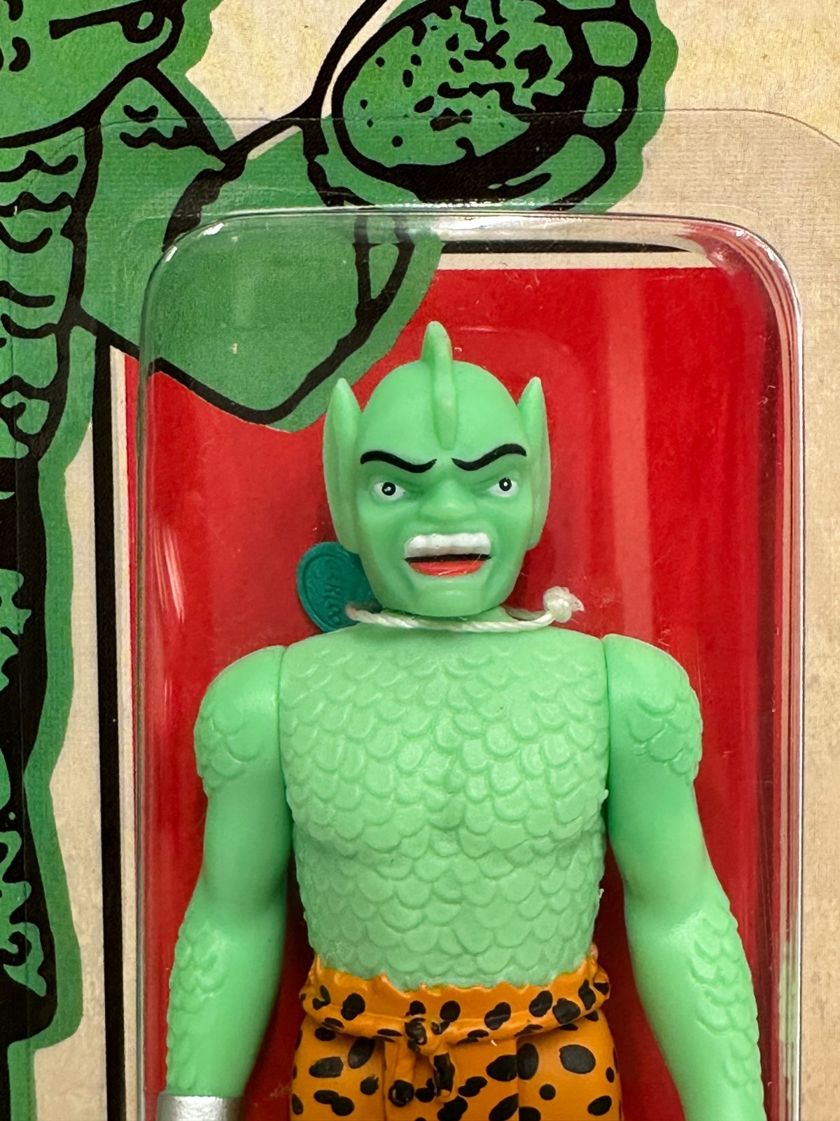 EXCLUSIVE SUPER7 THE GREAT GARLOO ORIGINAL GREEN FIGURE MOC REACTION NEW