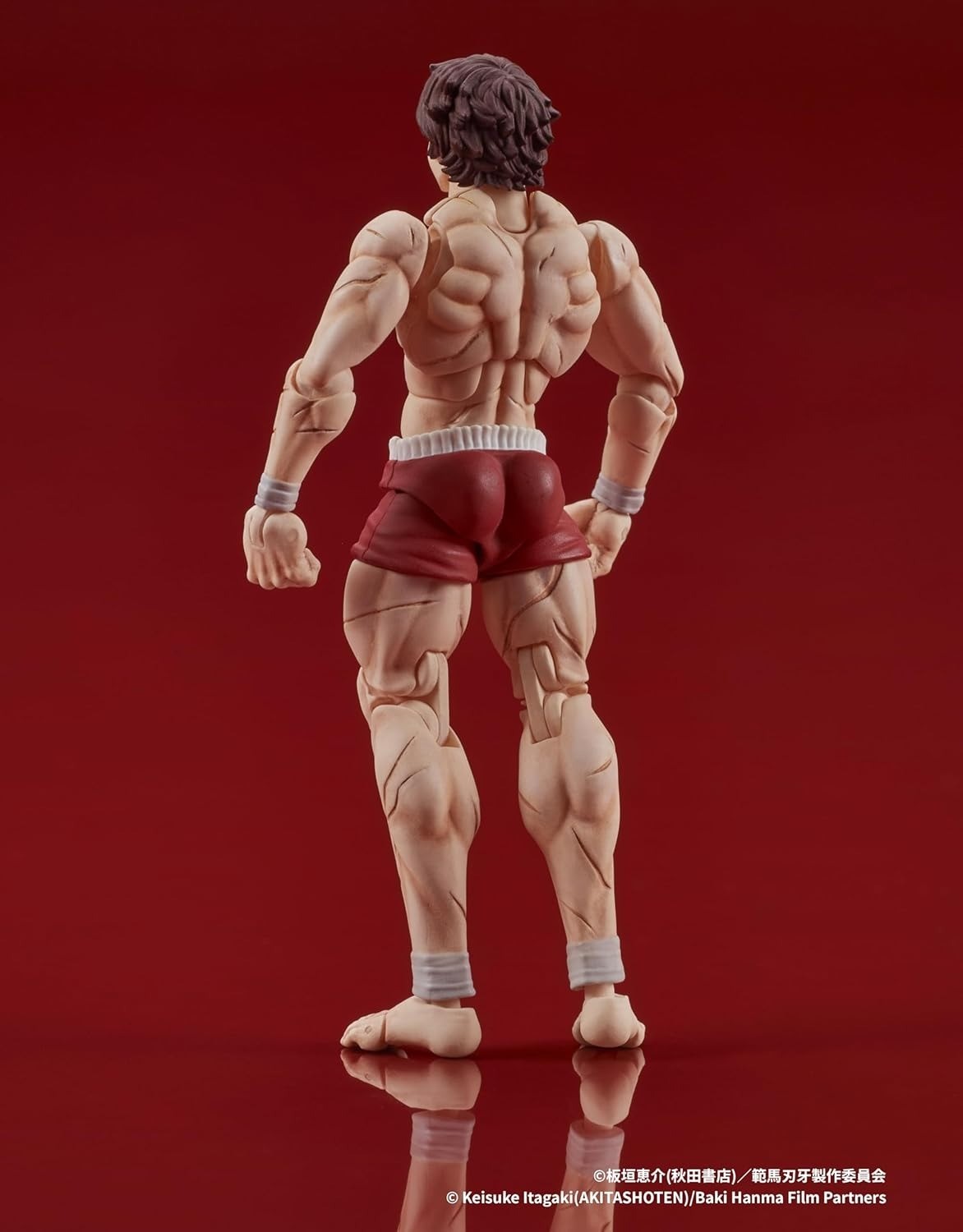 DIG DIGACTION Baki Hanma Mini Action Figure Height 2.7 inch