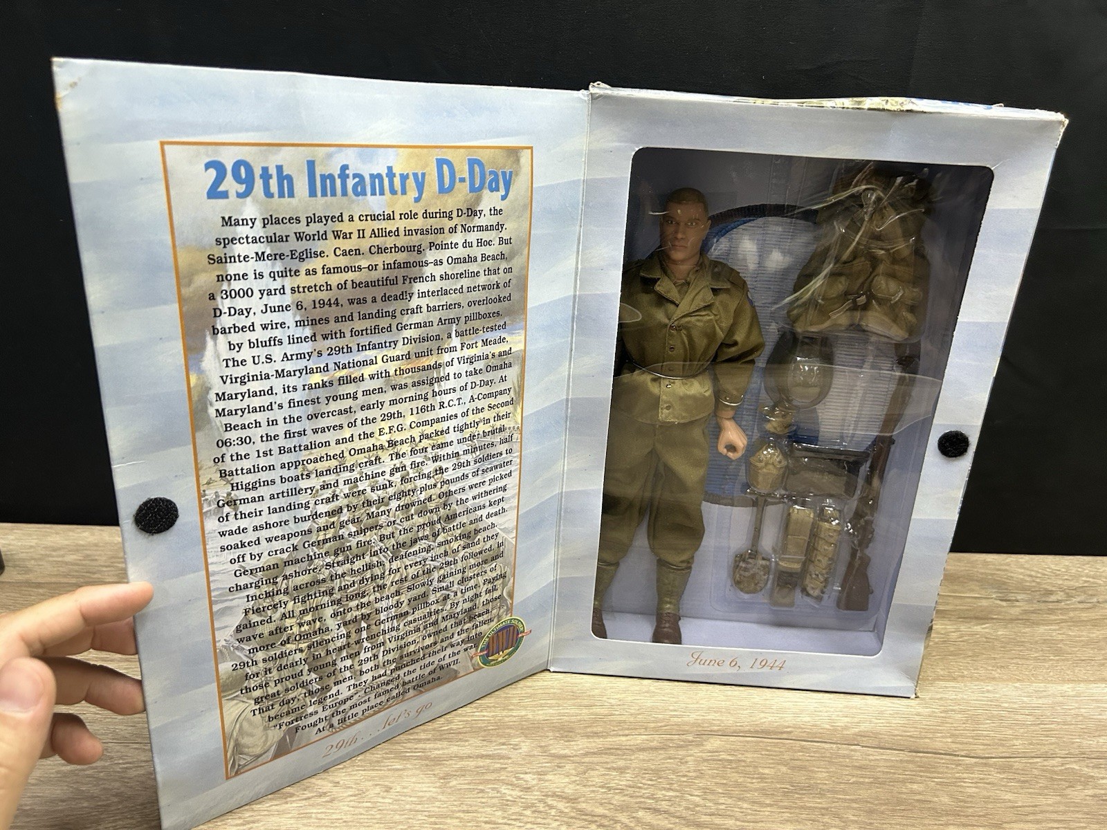 21st Century Toys The Ultimate Soldier 29th Infantry D-Day Action Figure Doll