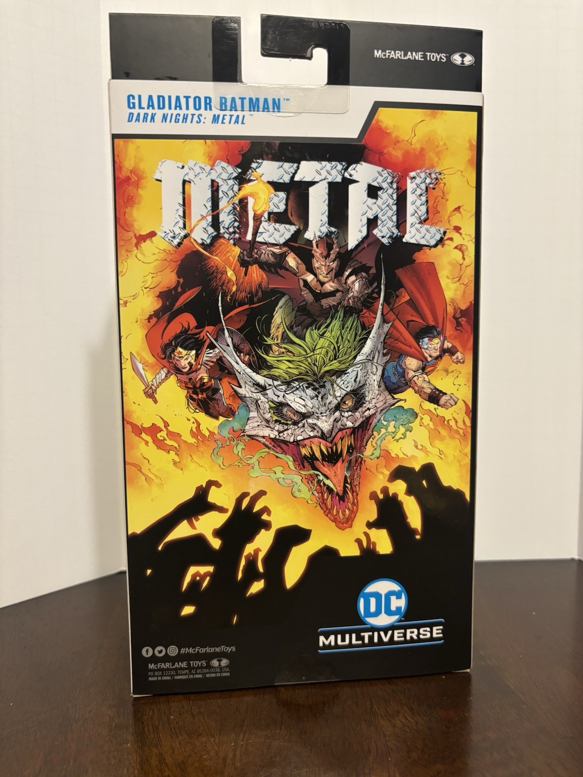 McFarlane DC Multiverse Gladiator Batman Dark Nights: Metal Action Figure