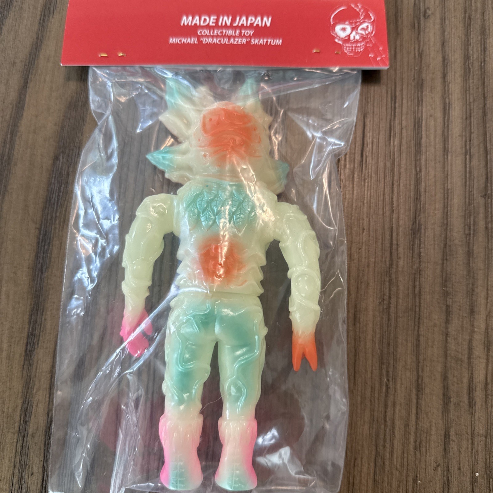 Draculazer Dead Leaf Sofubi Sofvi Soft Vinyl Kaiju Ultraman GID Urban Art Toy