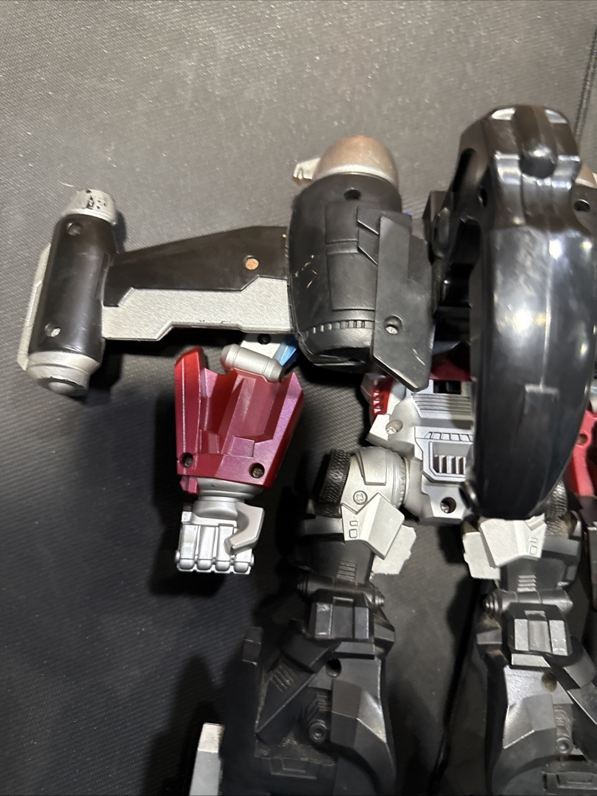 Hasbro Transformer Mega Power Bots Jet Optimus Prime 12&Prime; Figurine (USED) Works