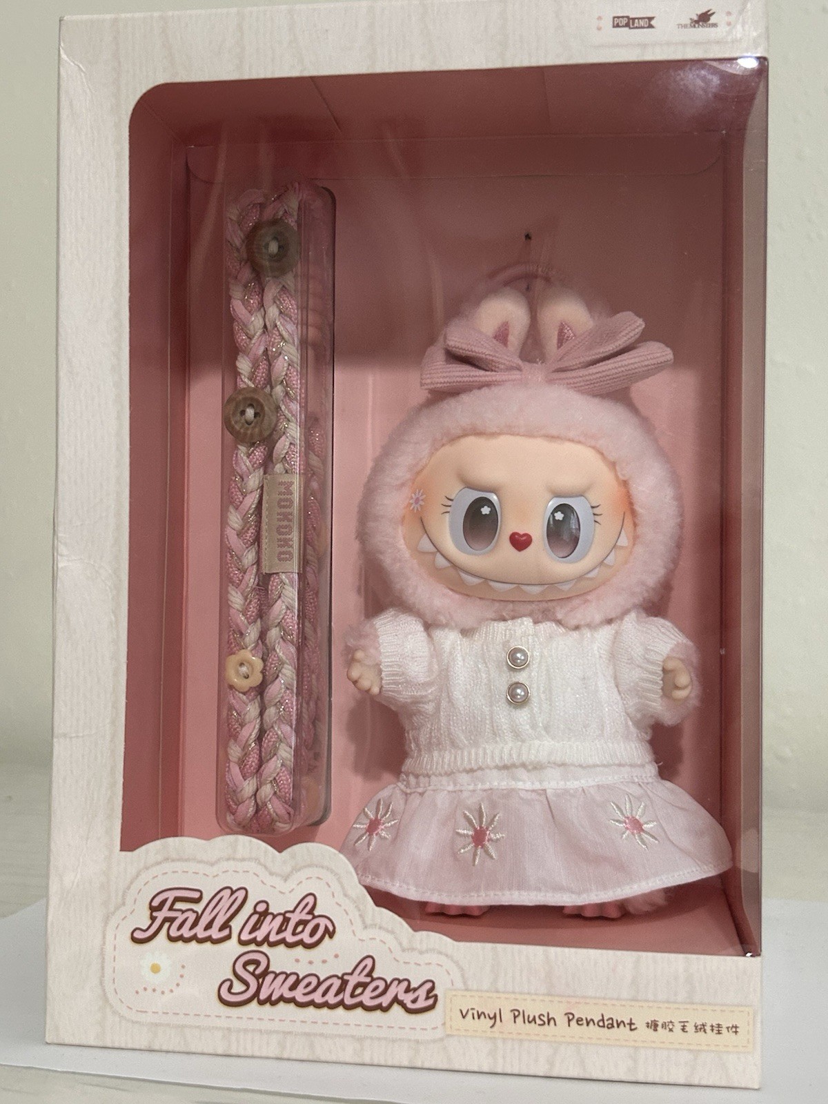 Pop Mart Labubu Mokoko Fall Into Sweaters New Open Box only
