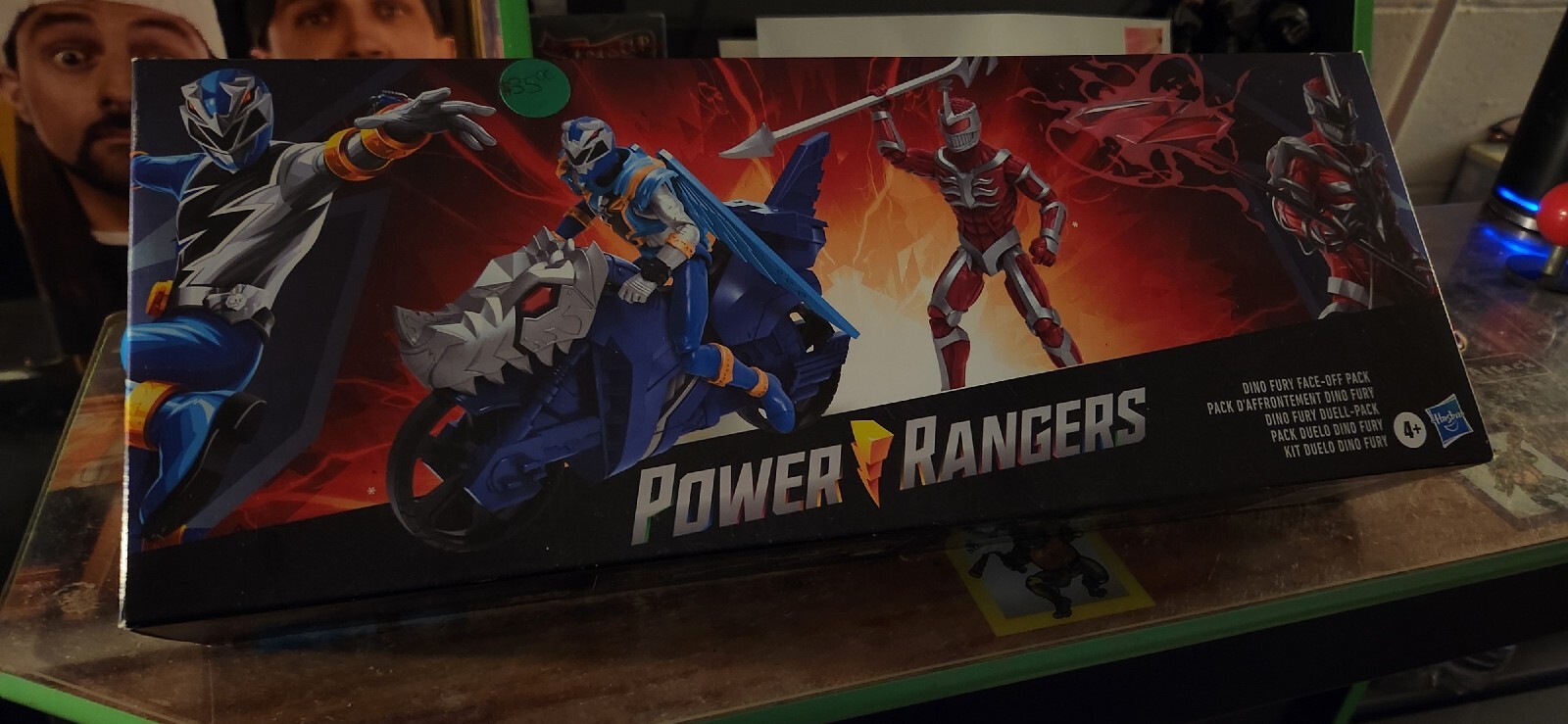 Hasbro Power Rangers Dino Fury Face-Off Pack New