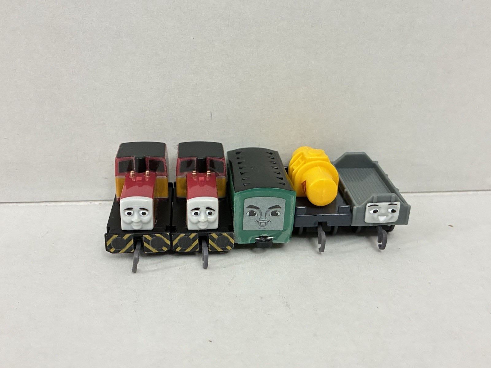 Tomy Thomas Plarail Capsule Trains Dart with Troublesome Truck and Coach