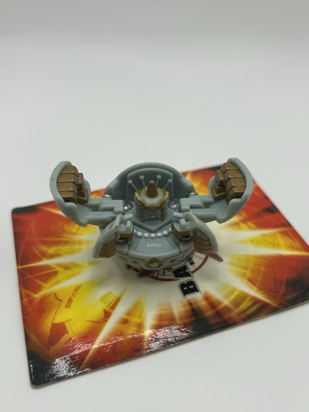 Bakugan Haos Fortress 480G Very Rare – Good Condition