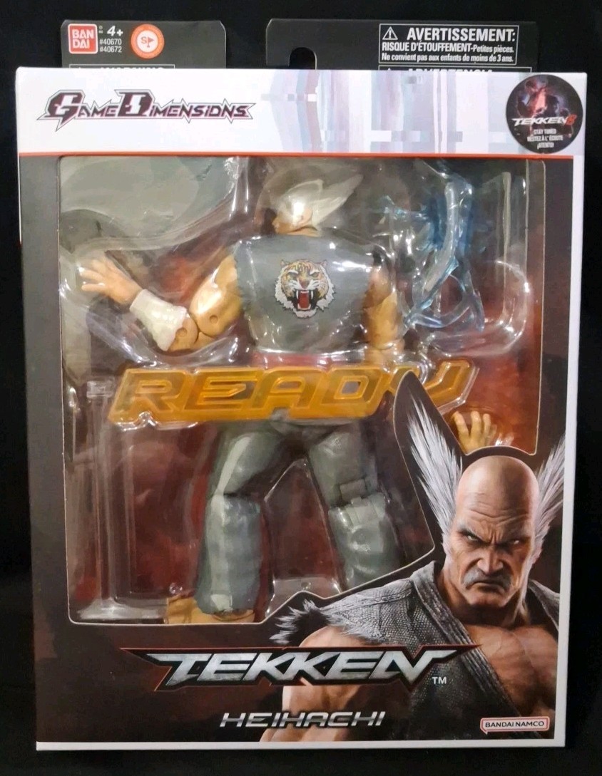 Bandai Namco Toyd Game Dimensions TEKKEN HEIHACHI Action Figure NEW Sealed 2023