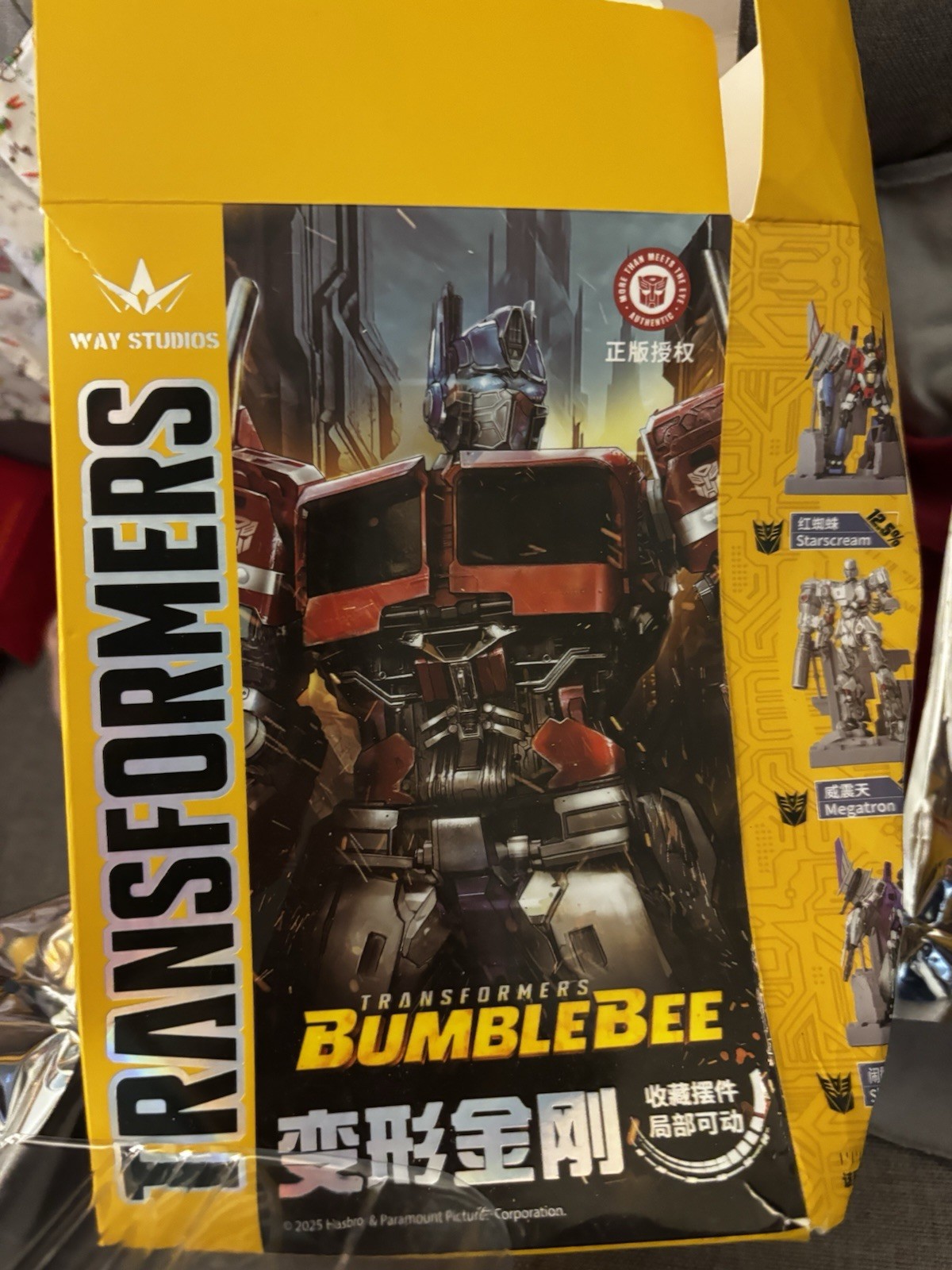 Hasbro Transformers Bumblebee Studio Series Voy TF7 Alpha Action Figure